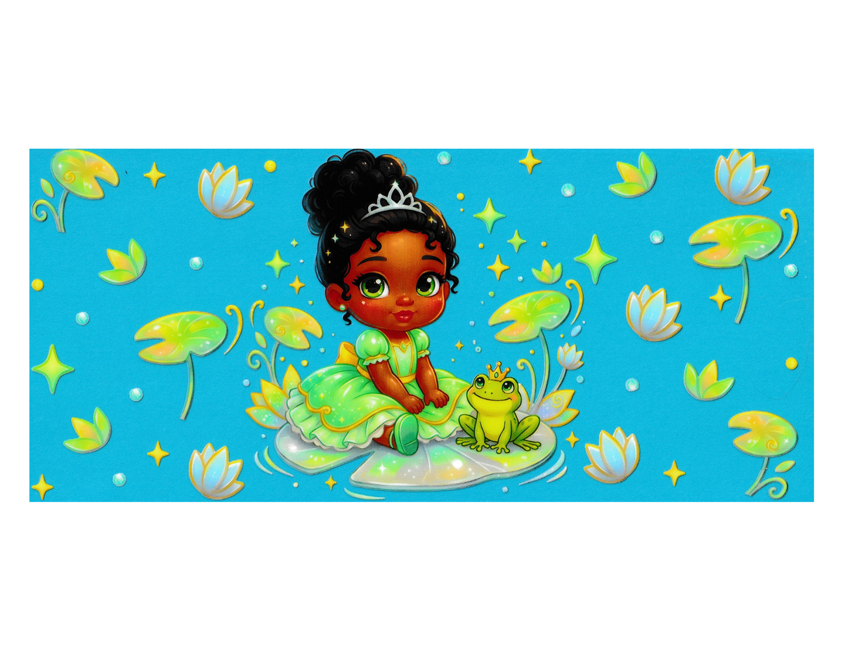 16oz Cup Wrap Frog Princess