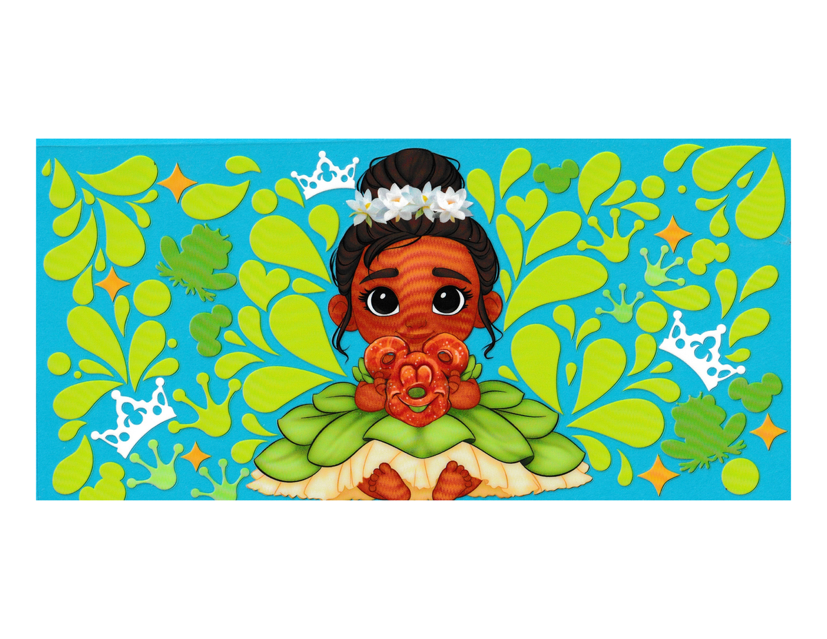 16oz Cup Wrap Frog Princess