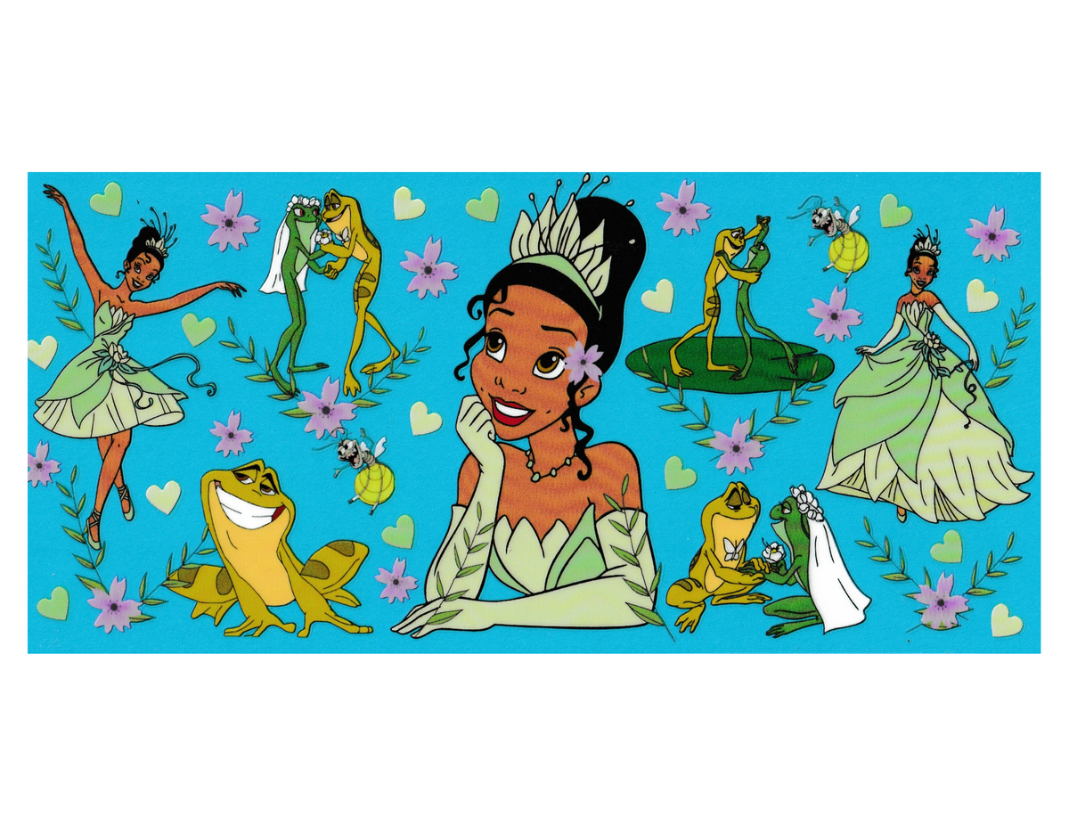 16oz Cup Wrap Frog Princess