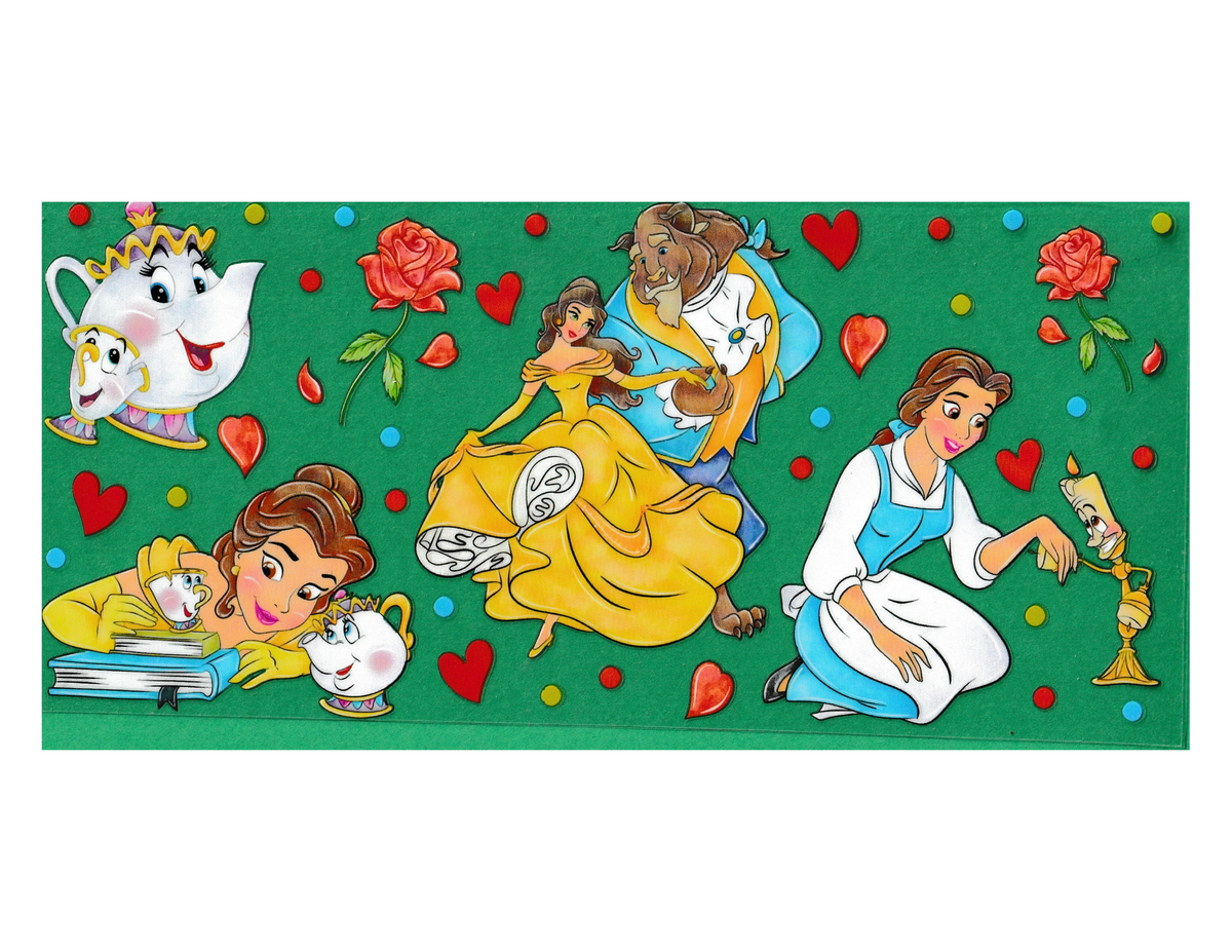 16oz Cup Wrap Book lover Princess
