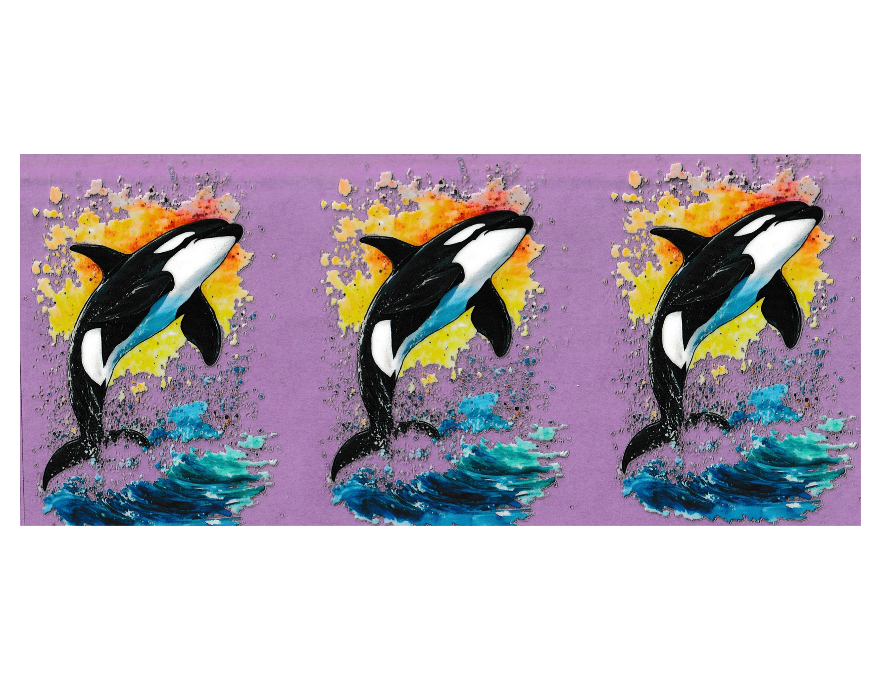16oz Cup Wrap Orca
