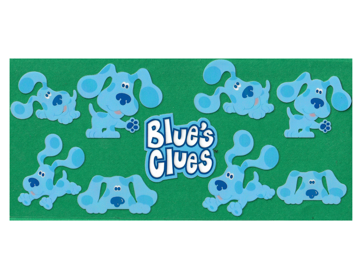 16oz Cup Wrap Kids TV Blues Clues