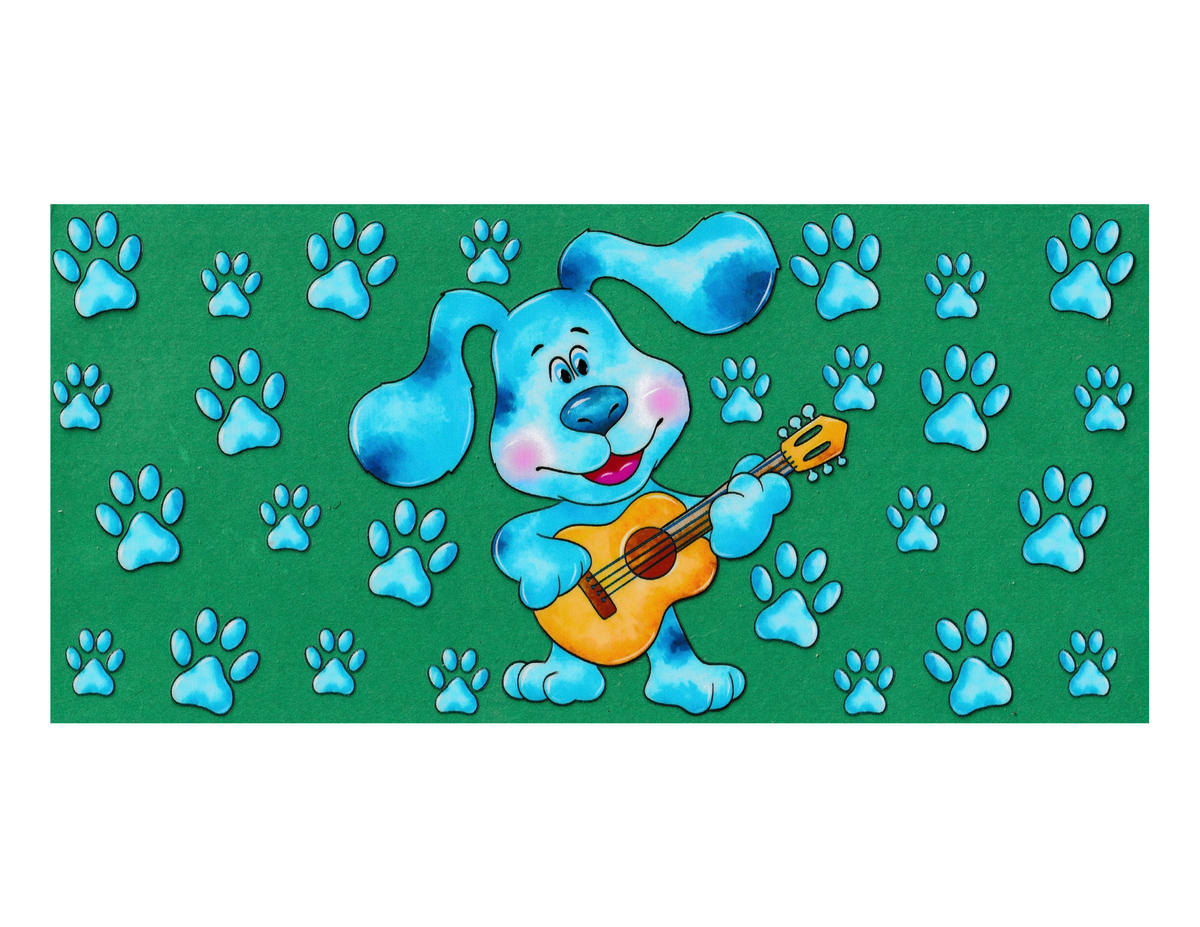 16oz Cup Wrap Kids TV Blues Clues