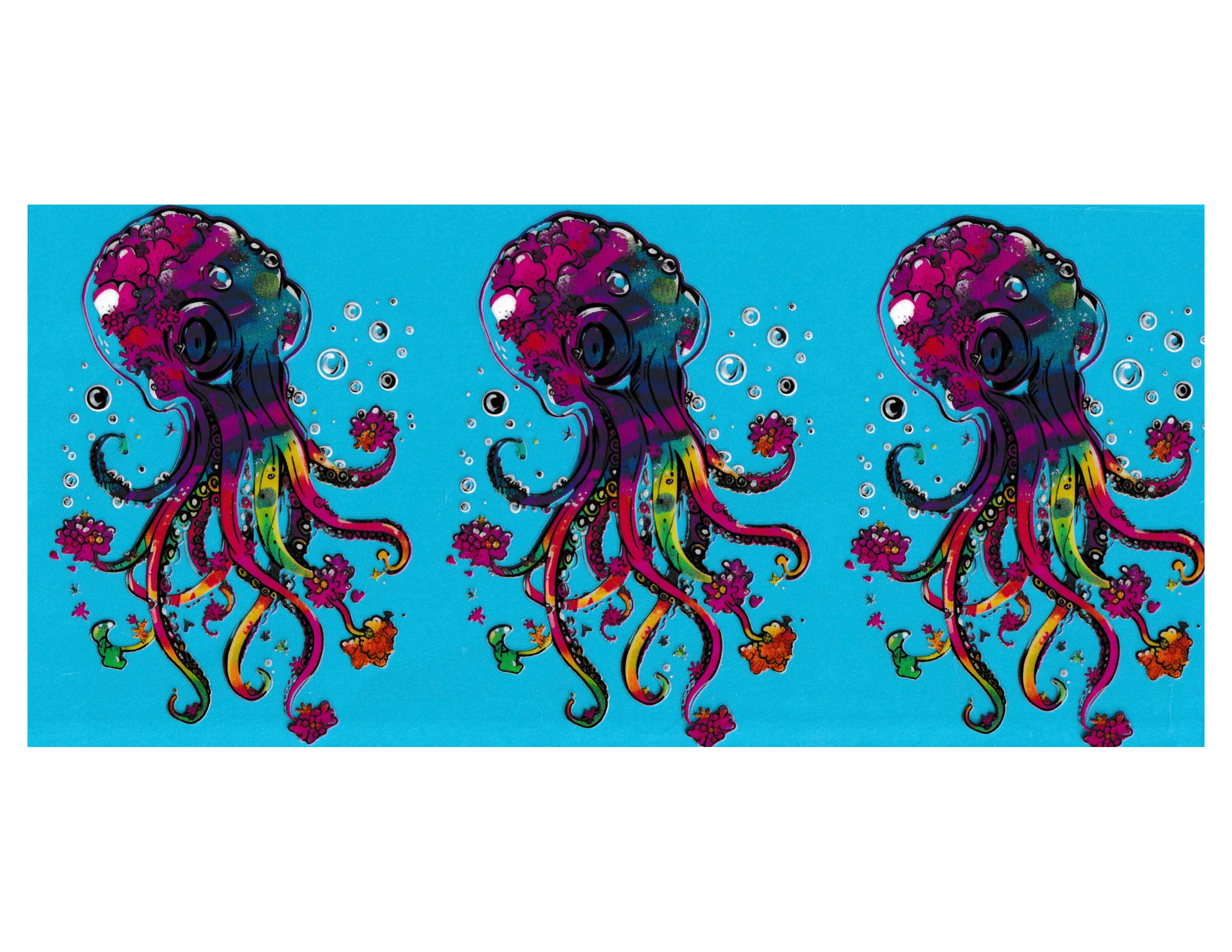 16oz Cup Wrap Octopus