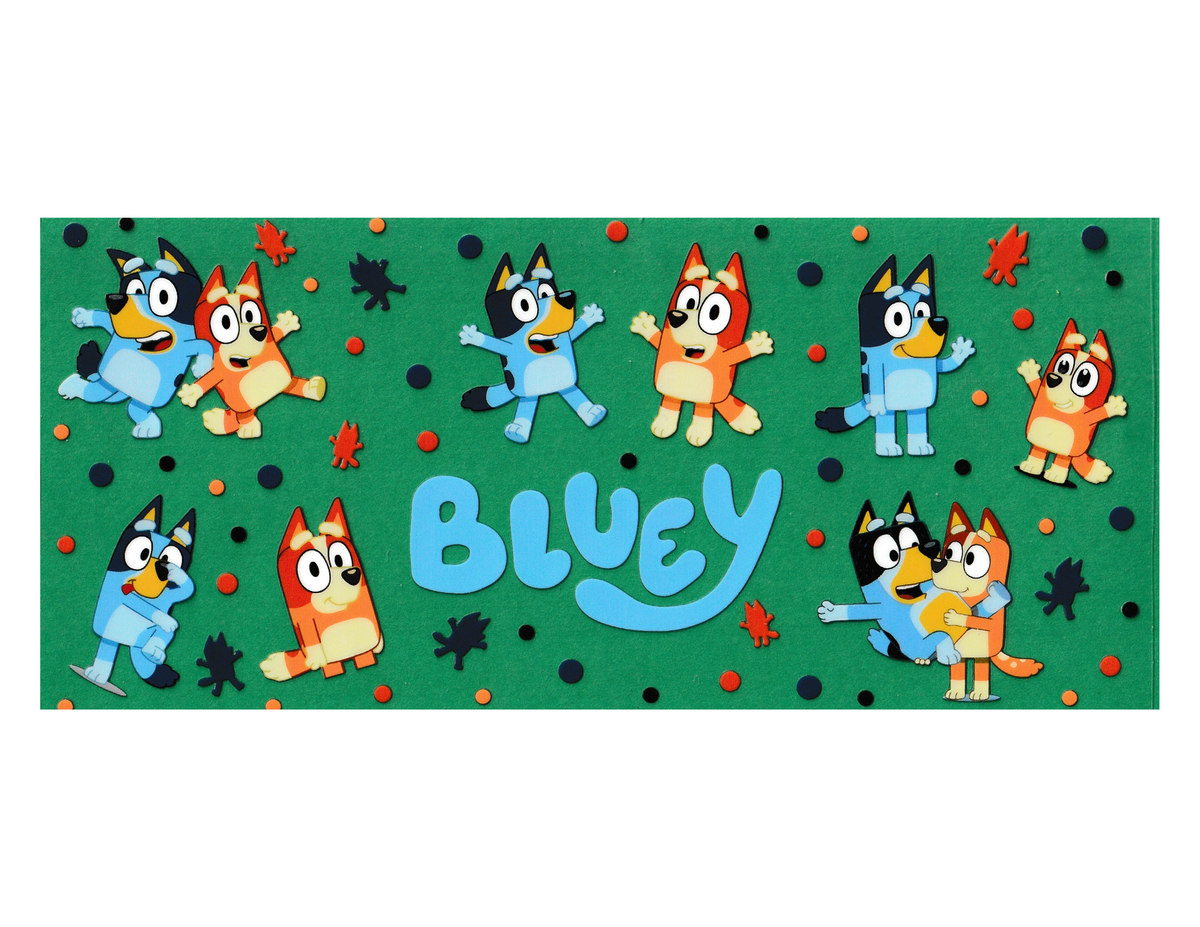 16oz Cup Wrap Kids TV Bluey