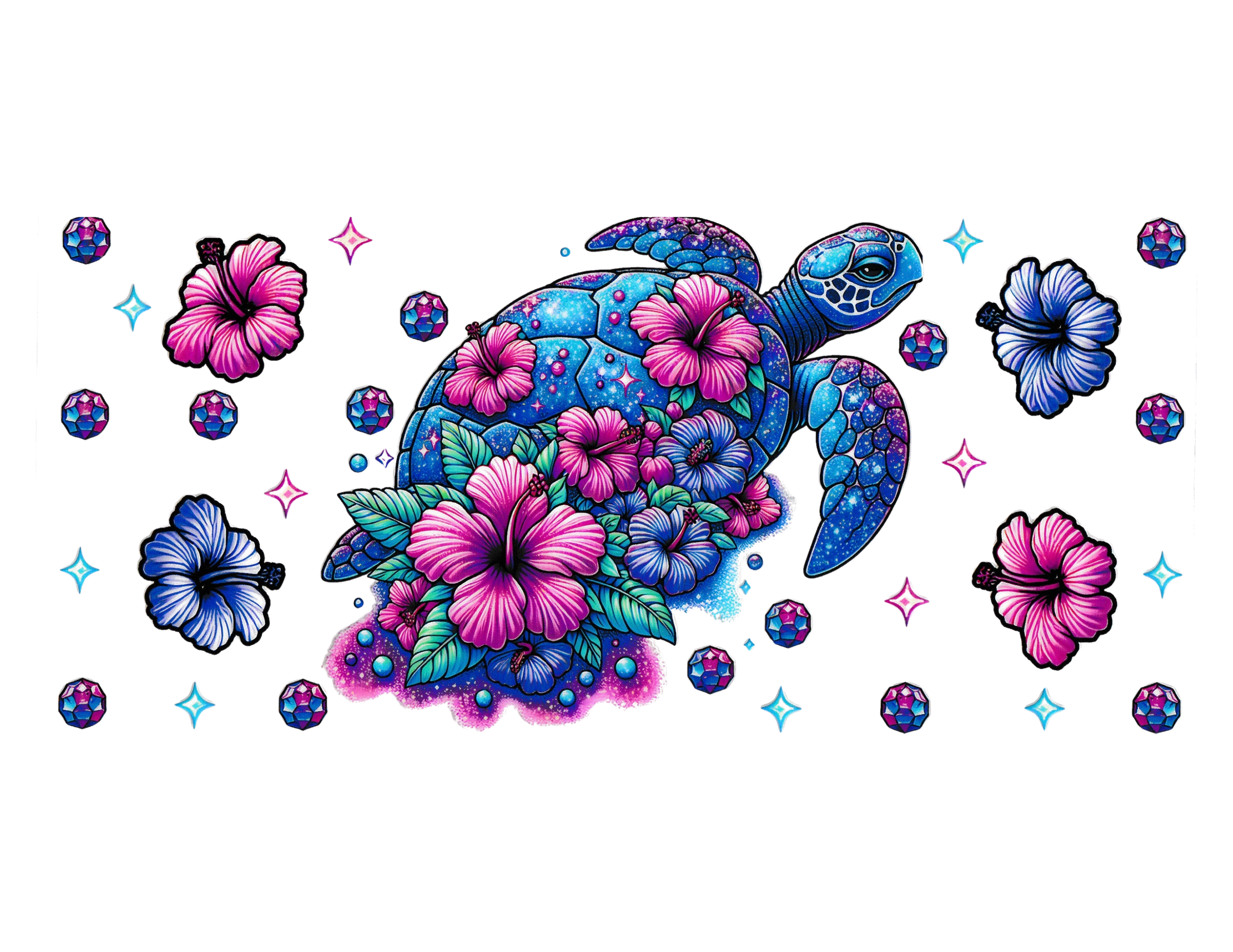 16oz Cup Wrap Turtle