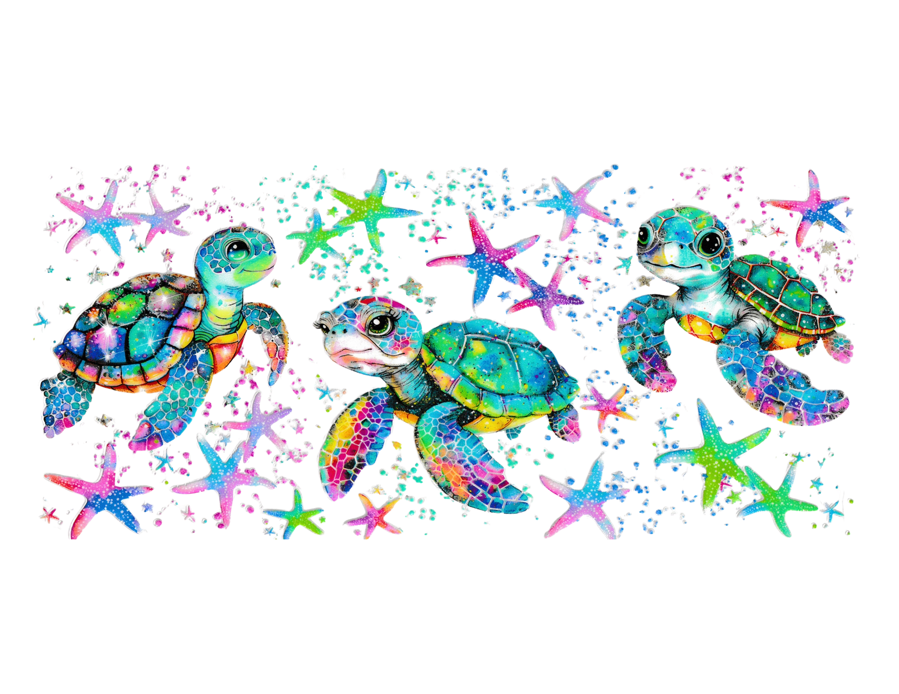 16oz Cup Wrap Turtle