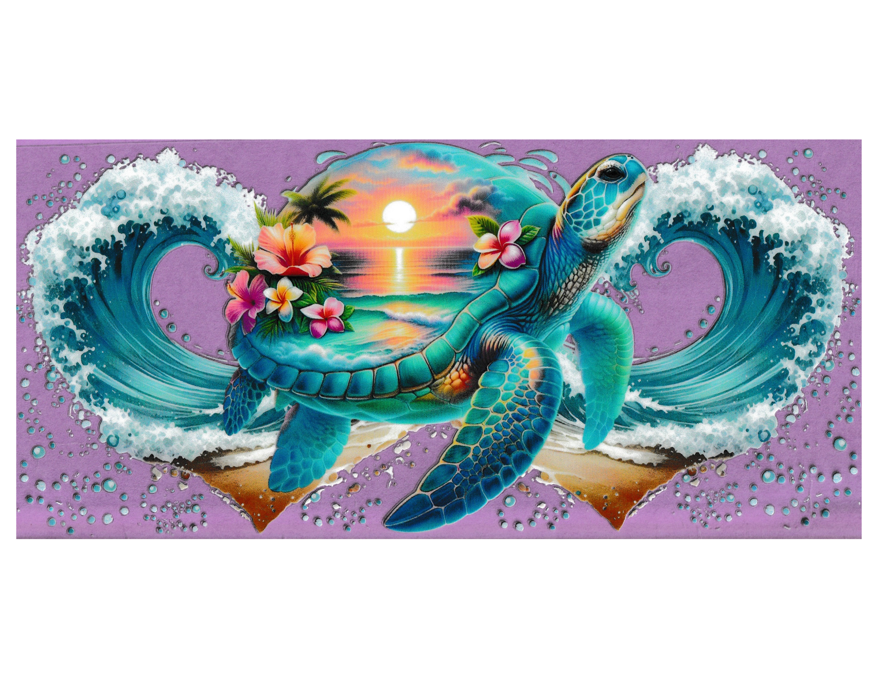 16oz Cup Wrap Turtle