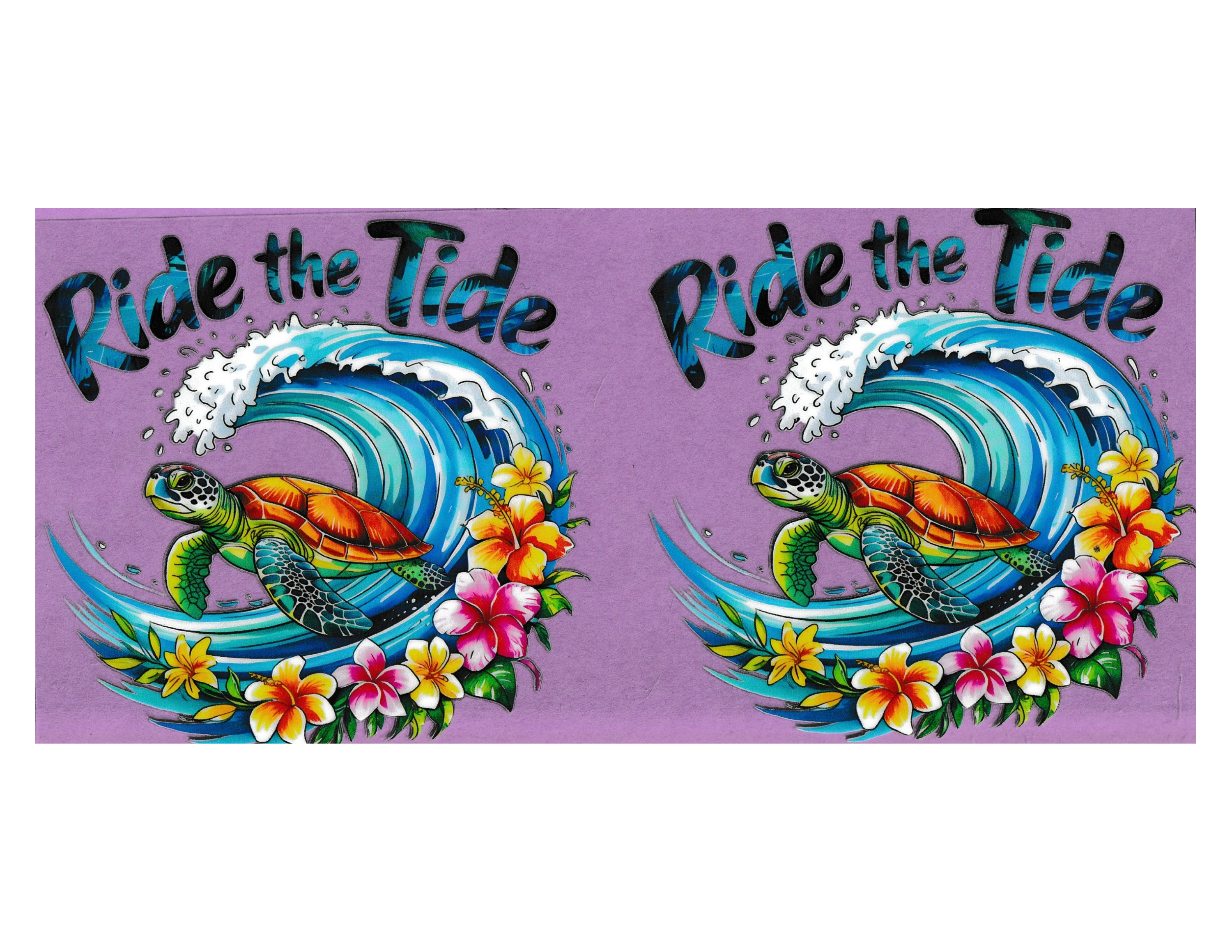 16oz Cup Wrap Turtle