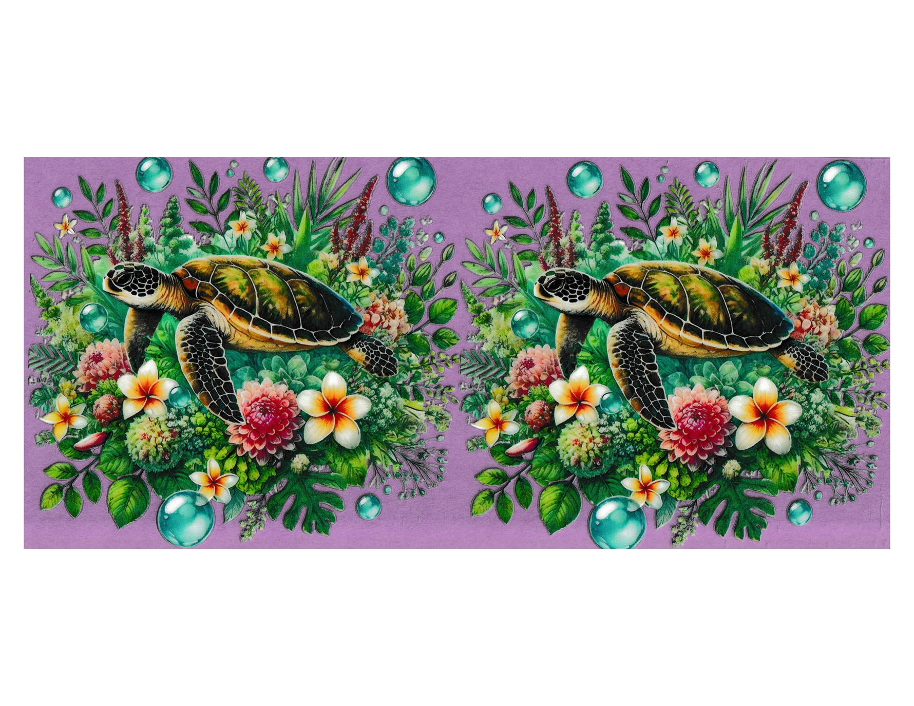 16oz Cup Wrap Turtle