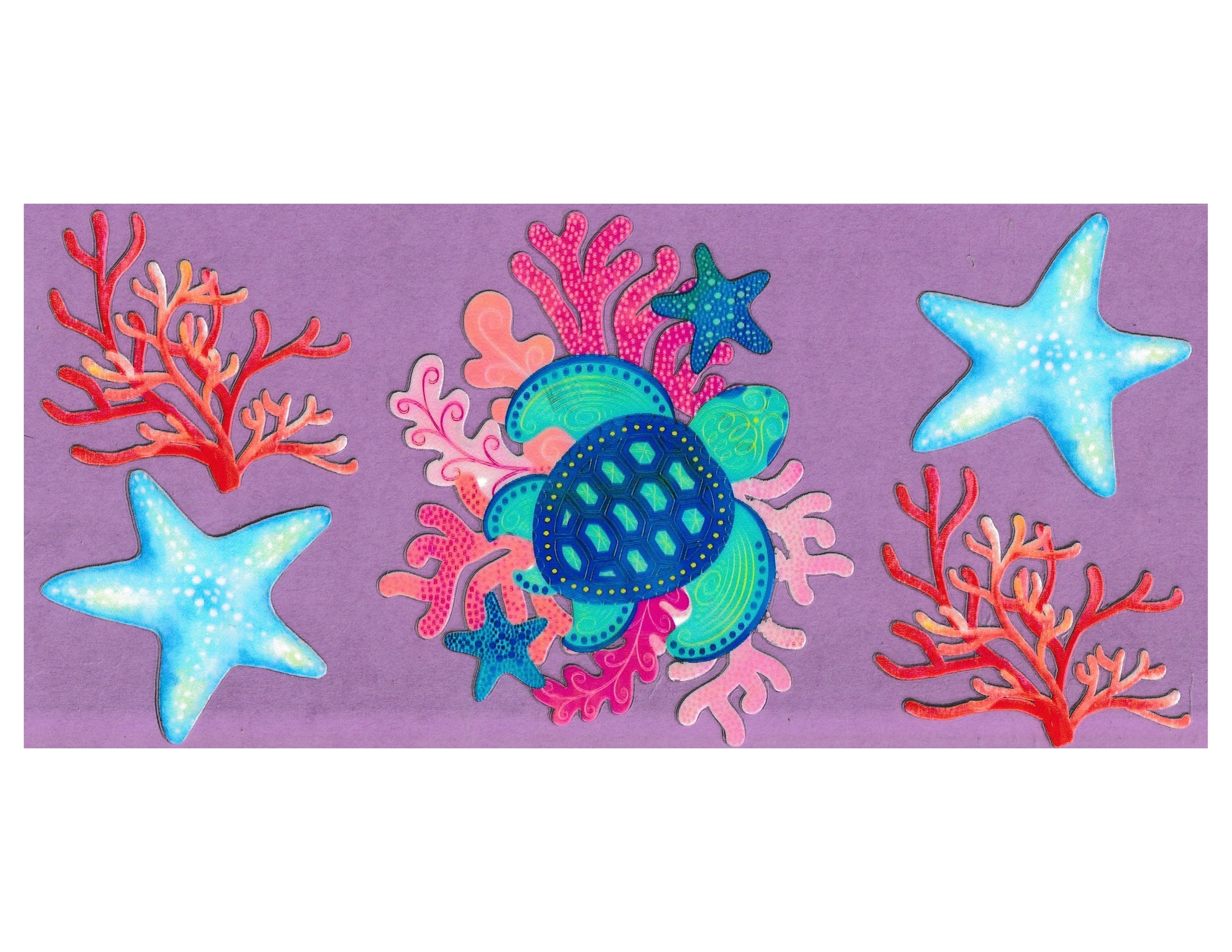 16oz Cup Wrap Turtle