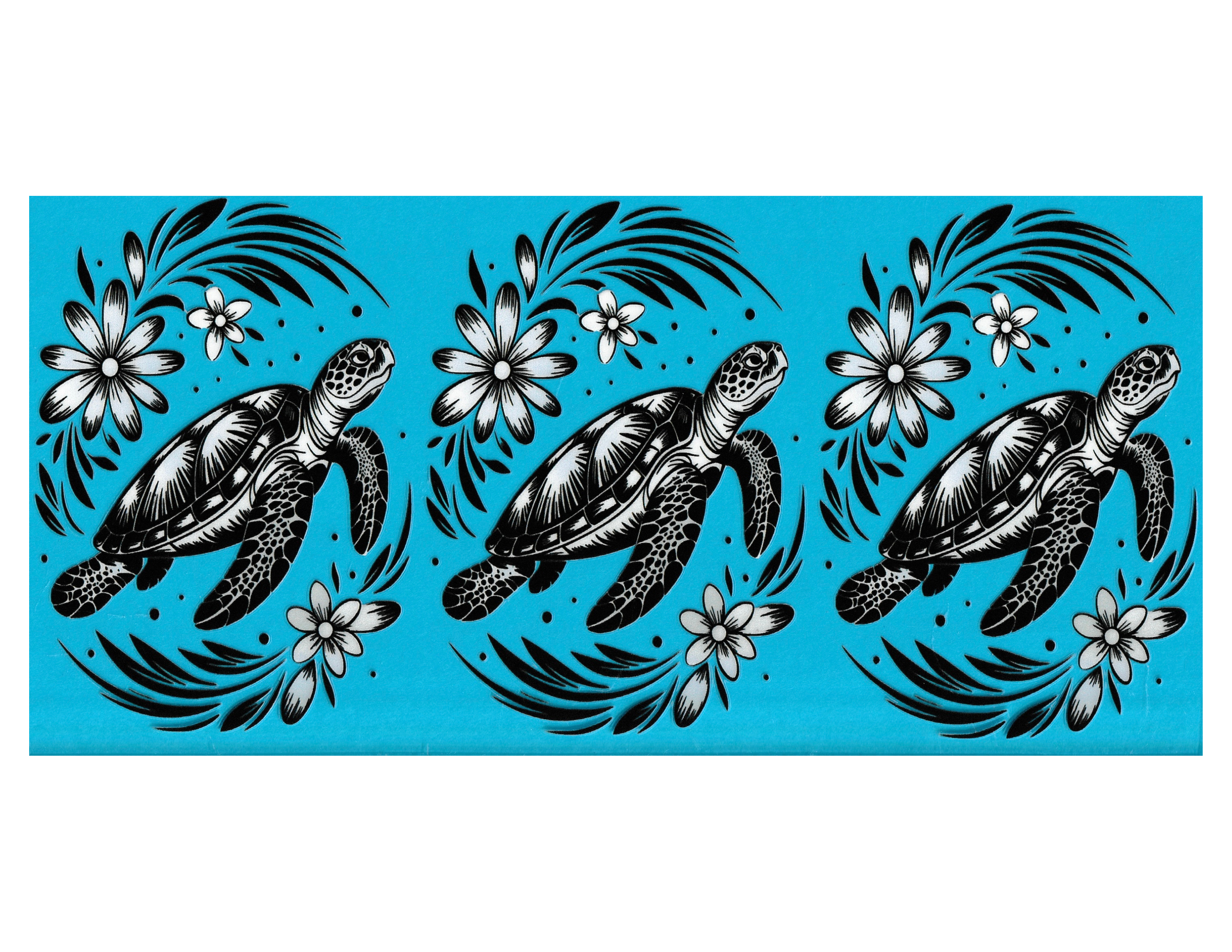 16oz Cup Wrap Turtle