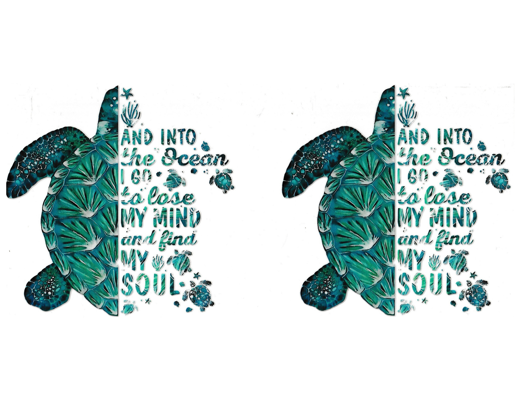 16oz Cup Wrap Turtle