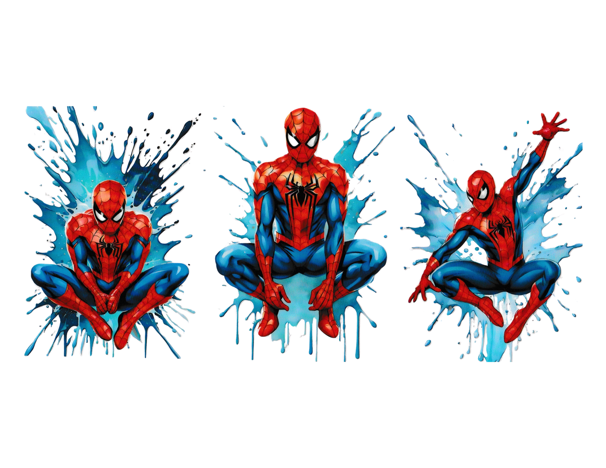 16oz Cup Wrap Spider-Man