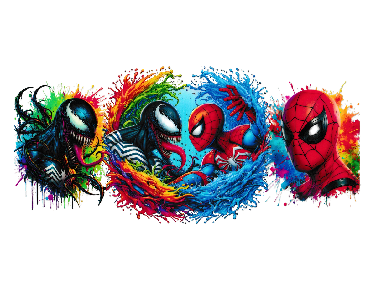 16oz Cup Wrap Spider-Man