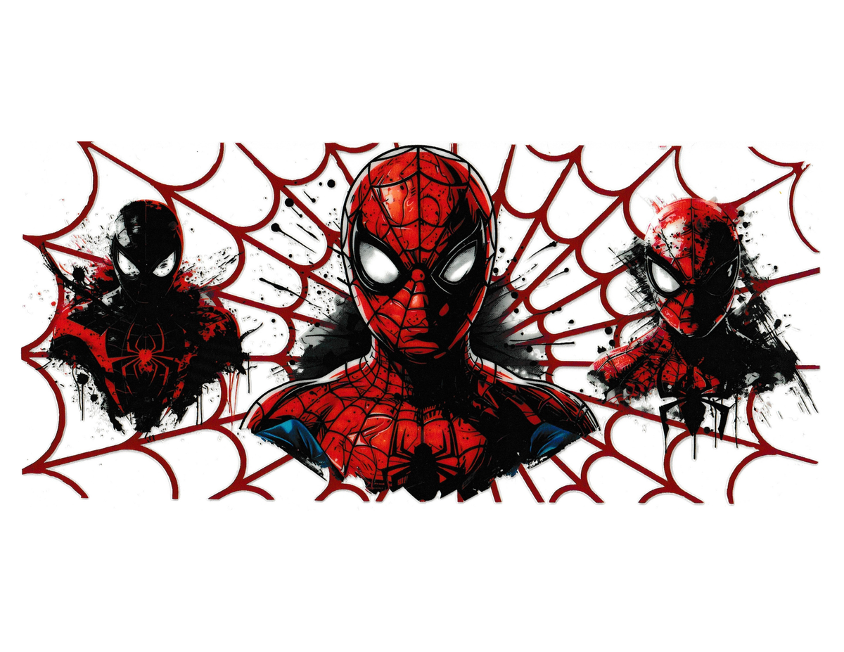 16oz Cup Wrap Spider-Man
