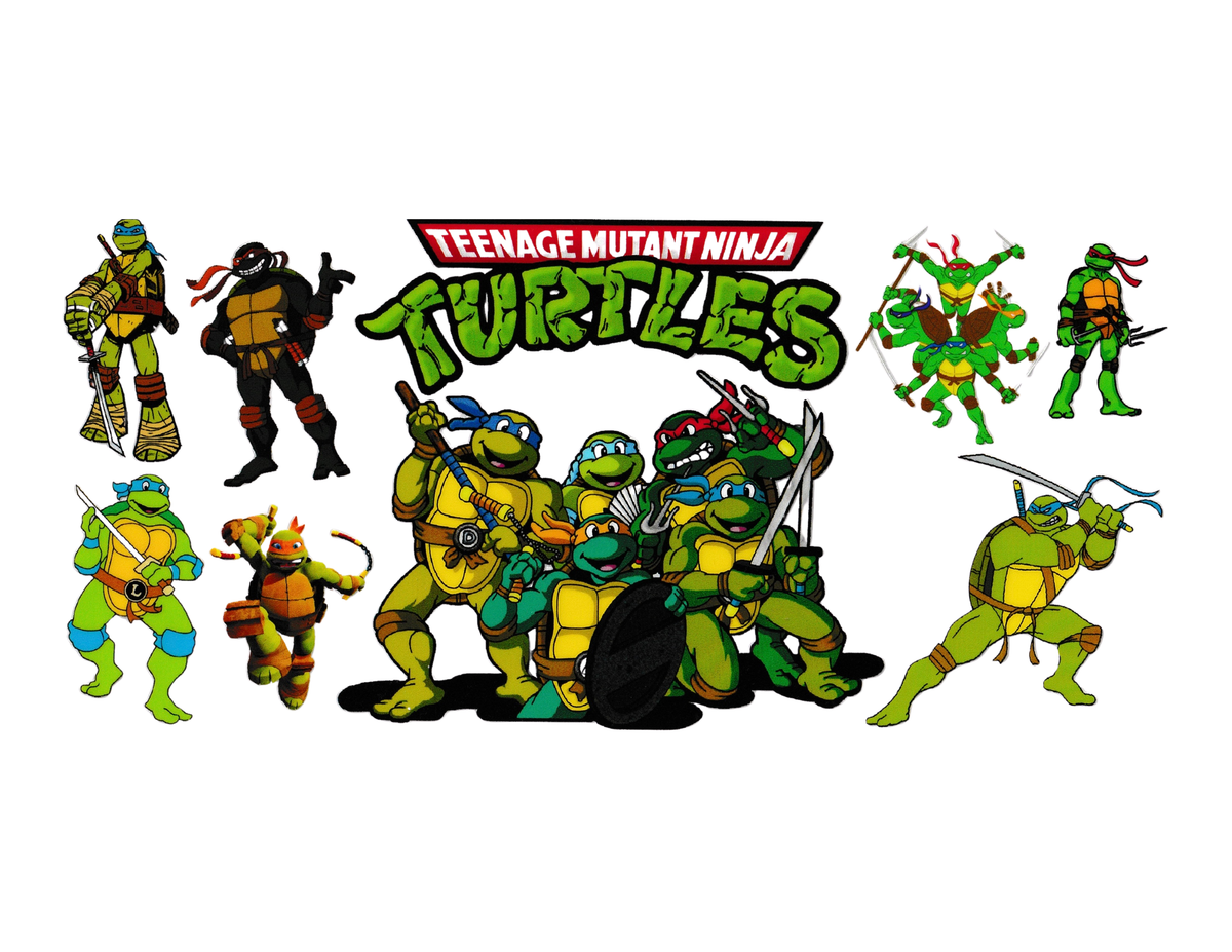 16oz Cup Wrap Ninja Turtles