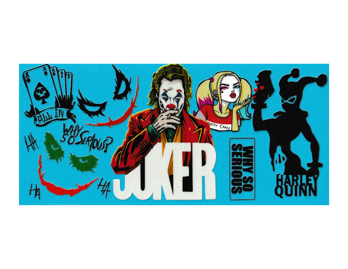 16oz Cup Wrap Joker