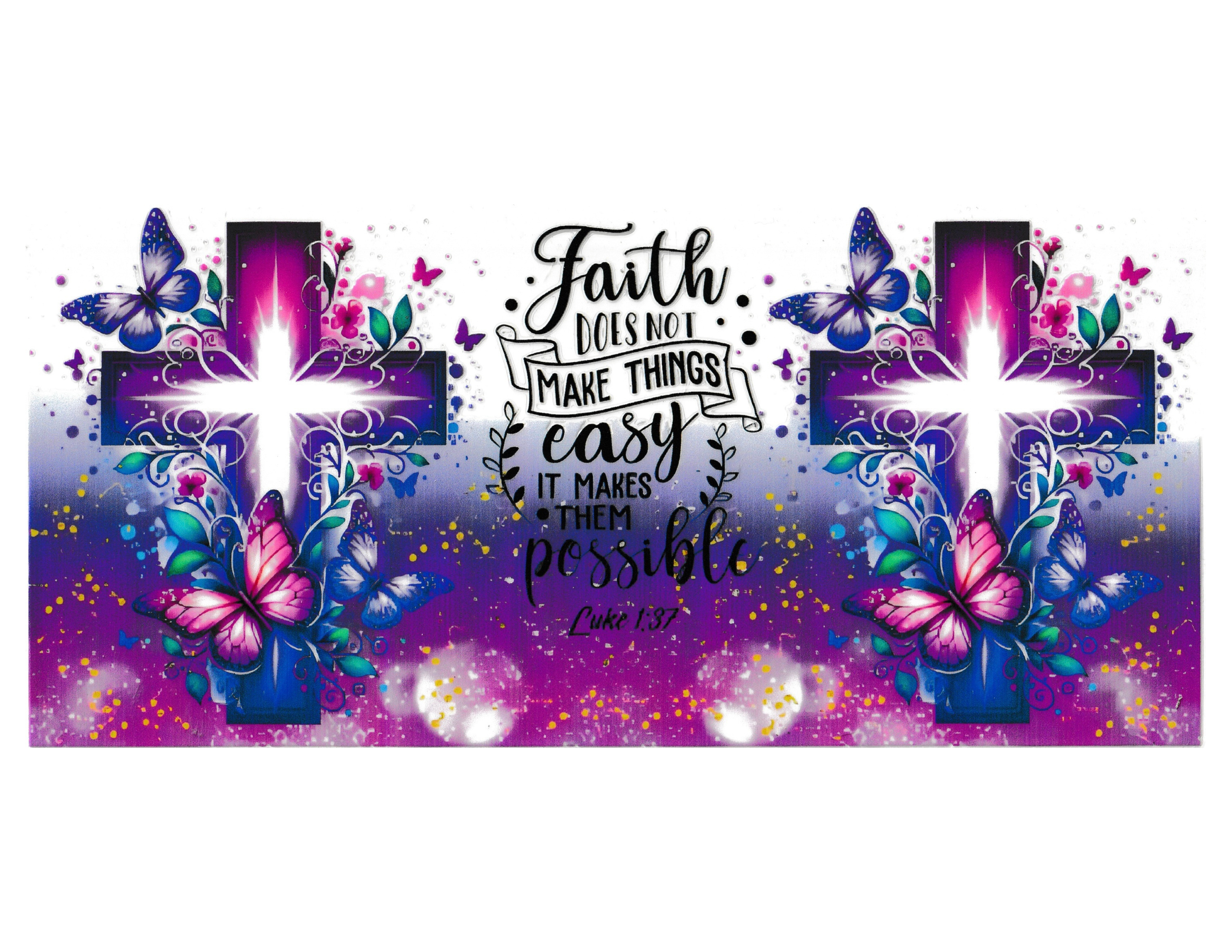 16oz Cup Wrap Faith