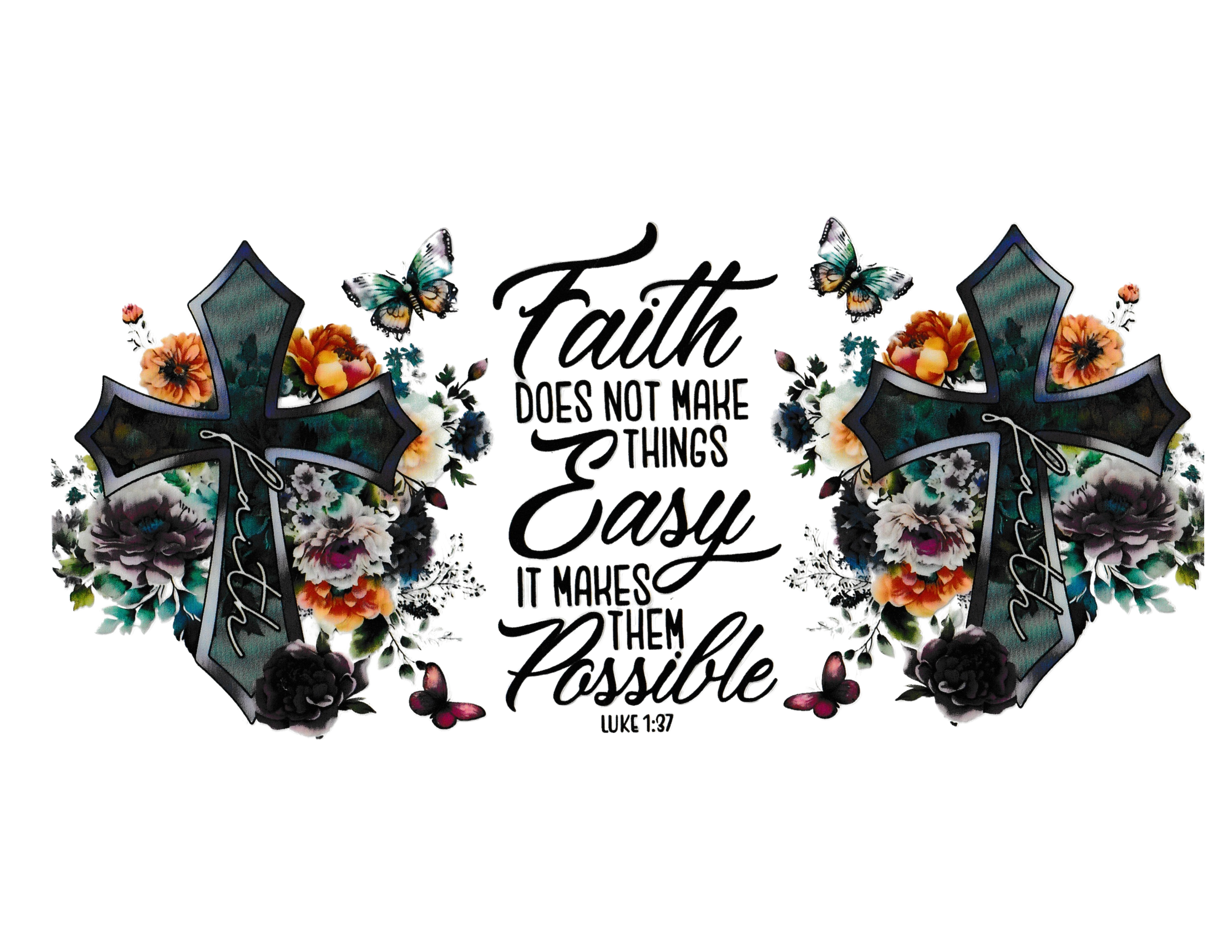 16oz Cup Wrap Faith