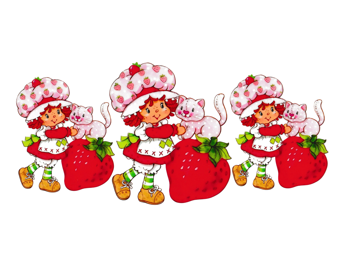 16oz Cup Wrap Strawberry Shortcake