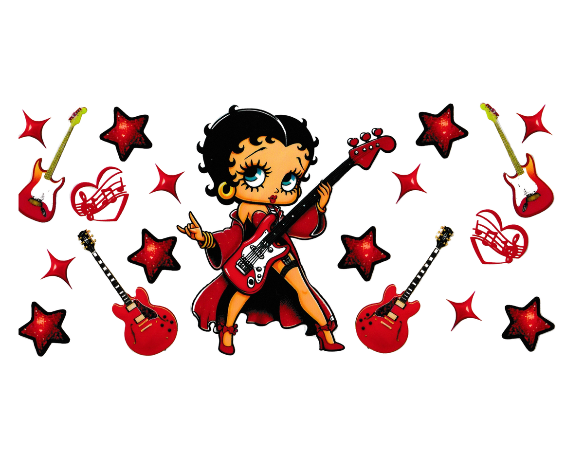 16oz Cup Wrap Betty Boop