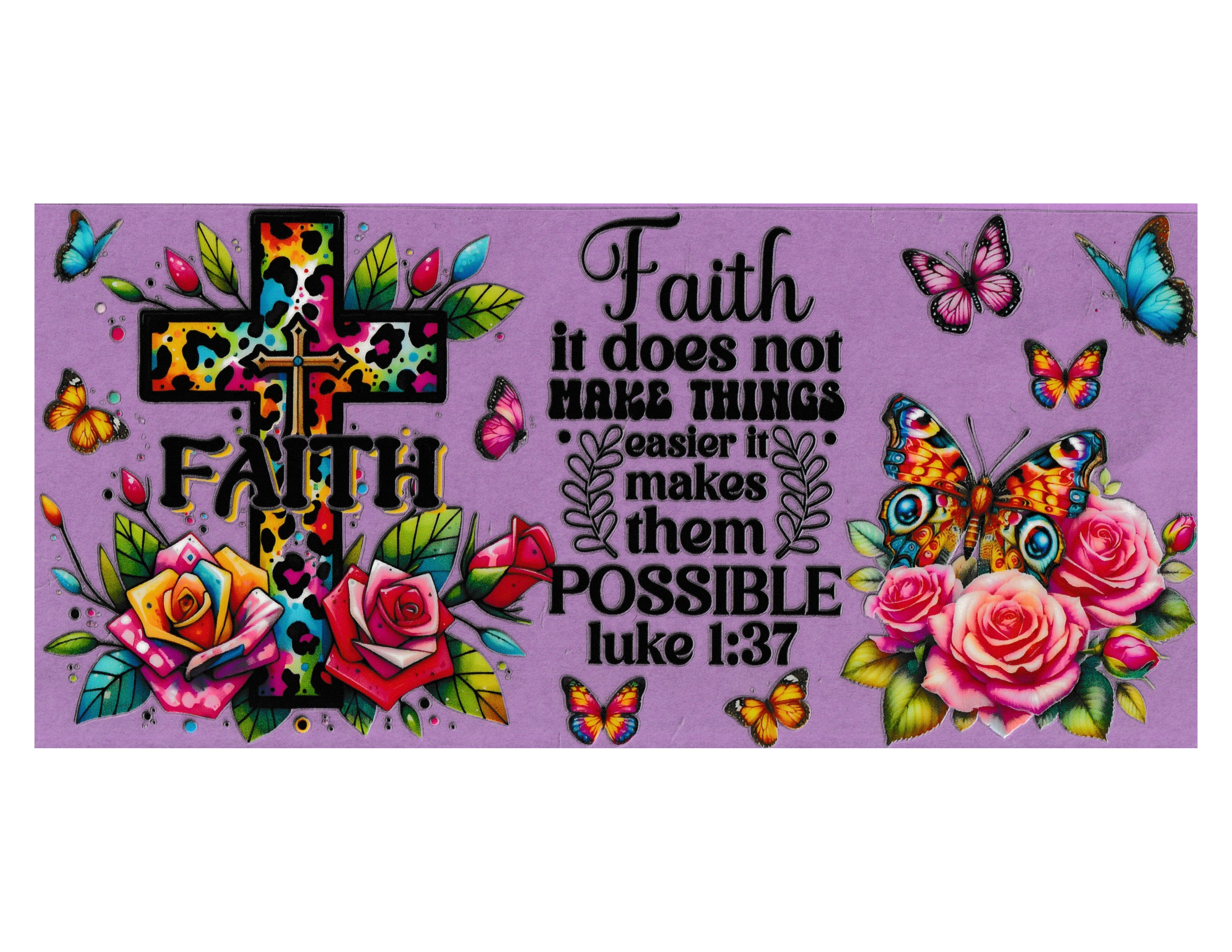 16oz Cup Wrap Faith