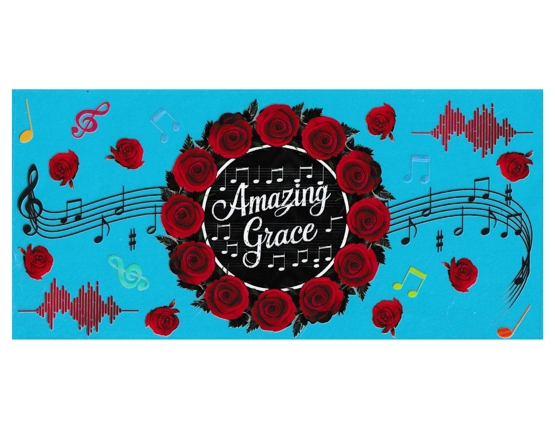 16oz Cup Wrap Amazing Grace