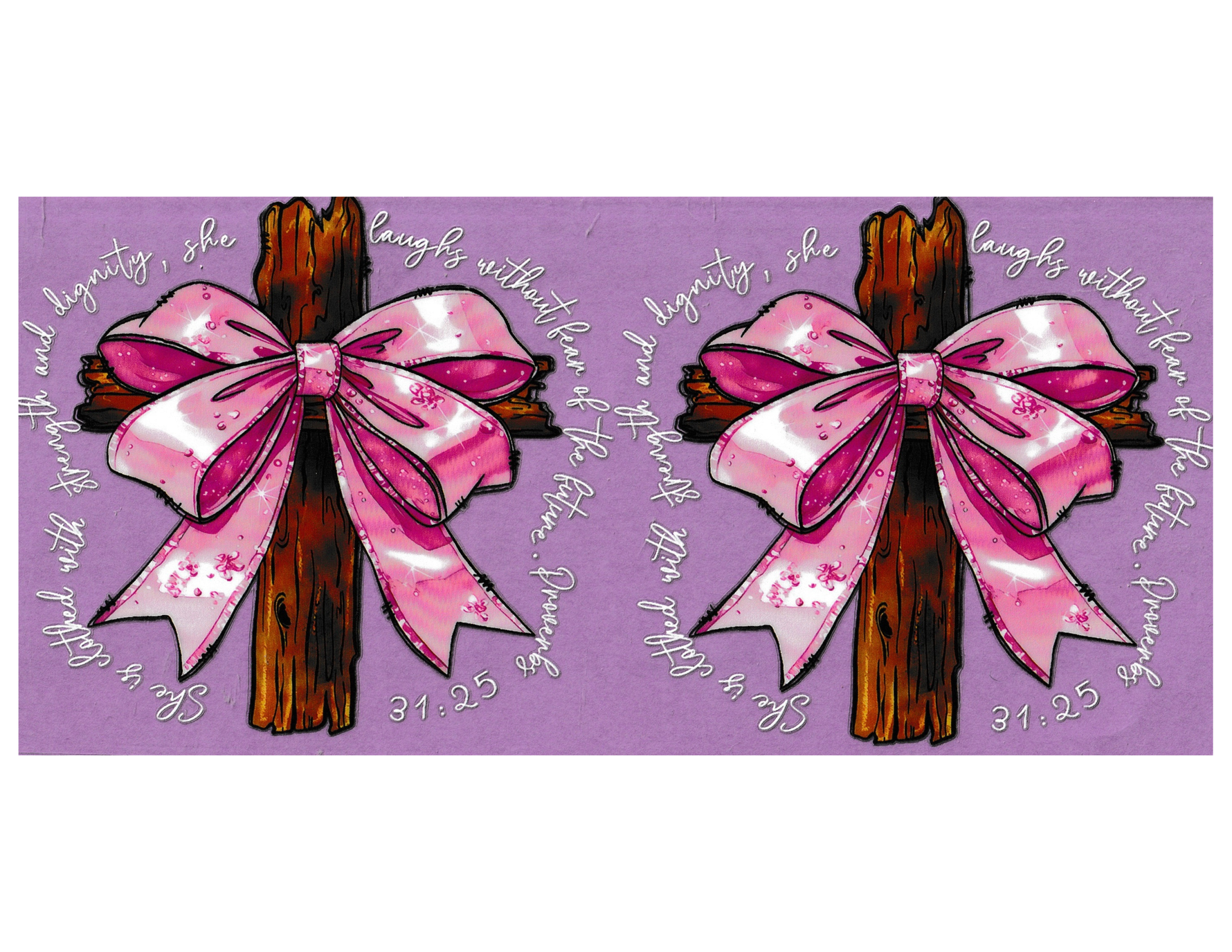 16oz Cup Wrap She is Clothed