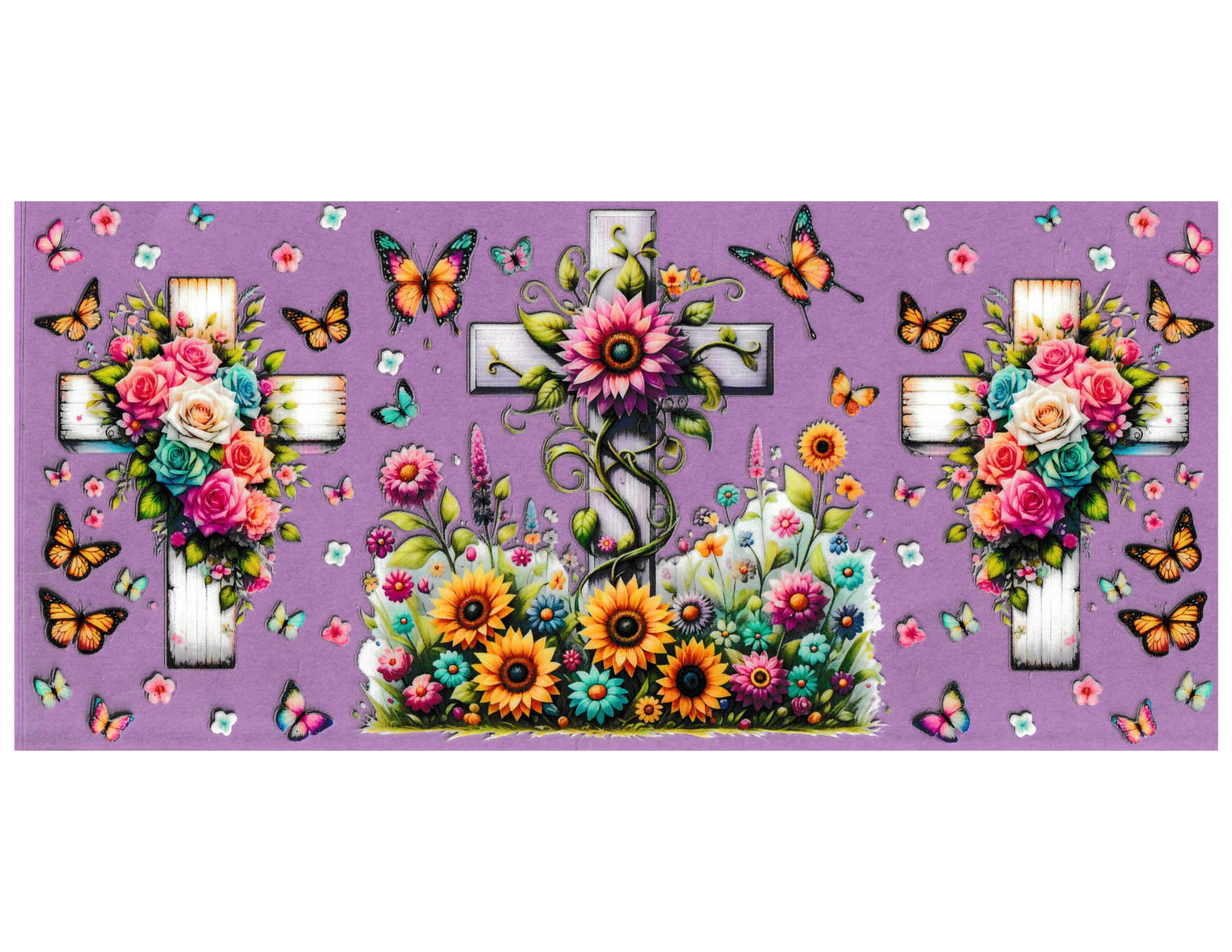 16oz Cup Wrap Cross