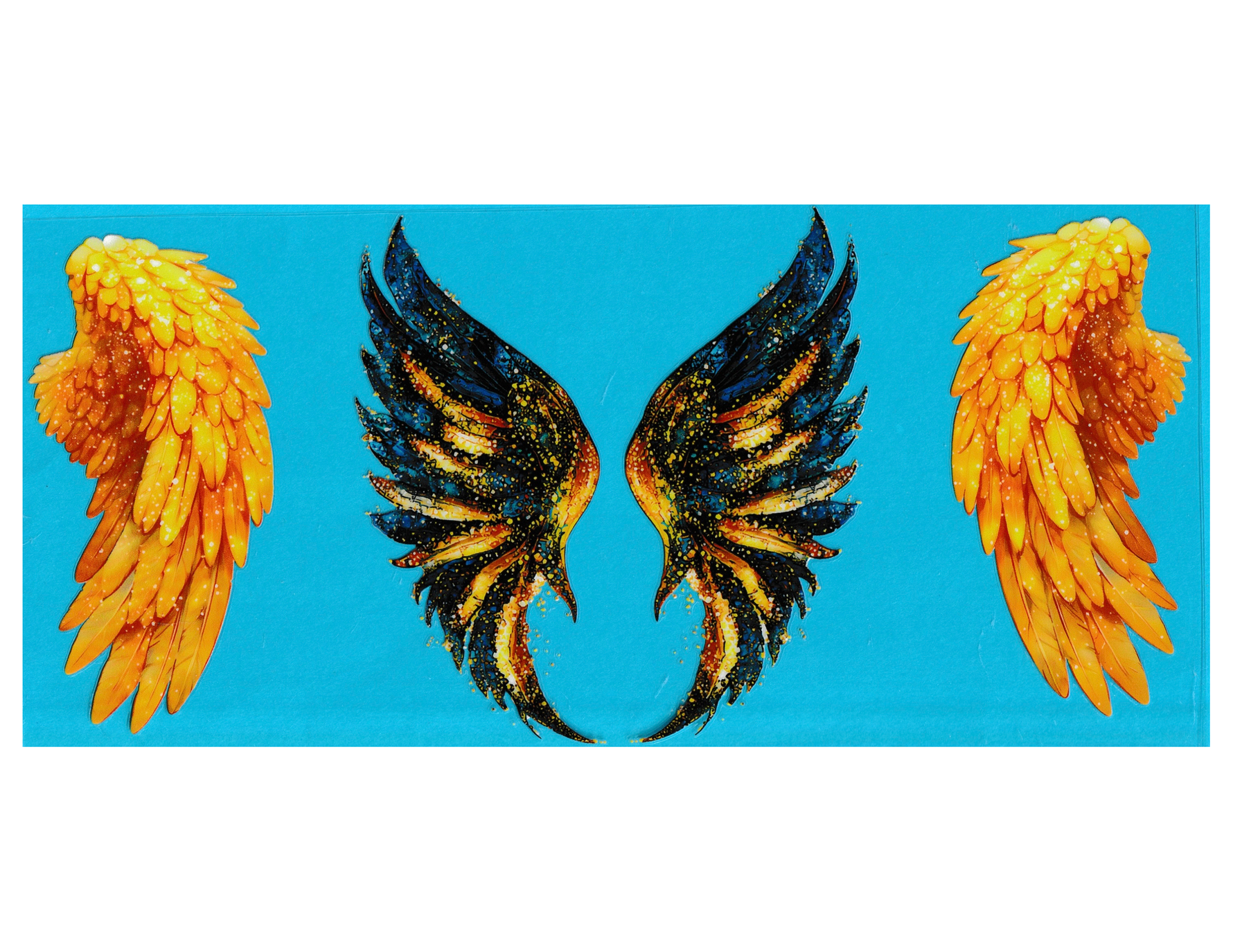 16oz Cup Wrap Angel Wings