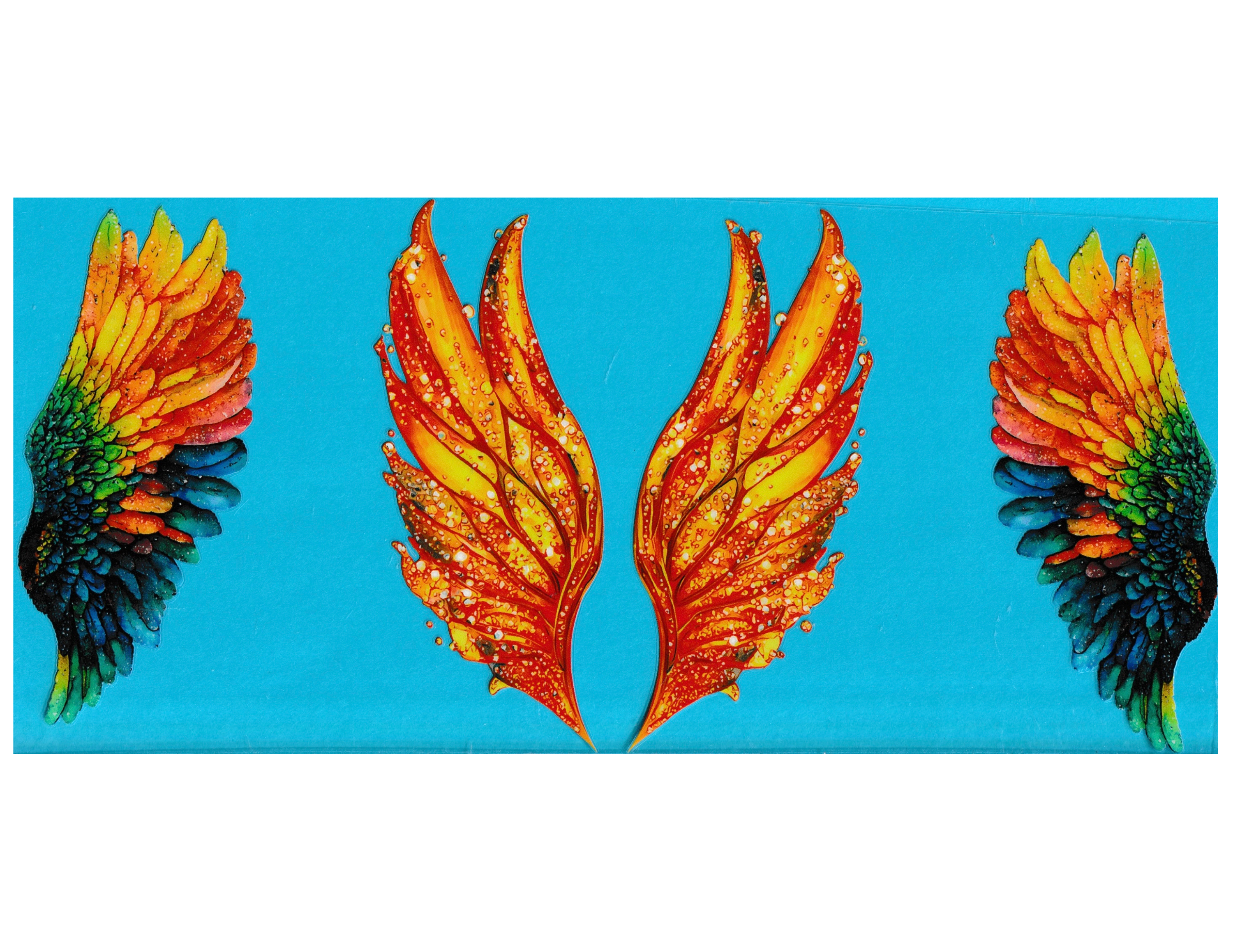 16oz Cup Wrap Angel Wings