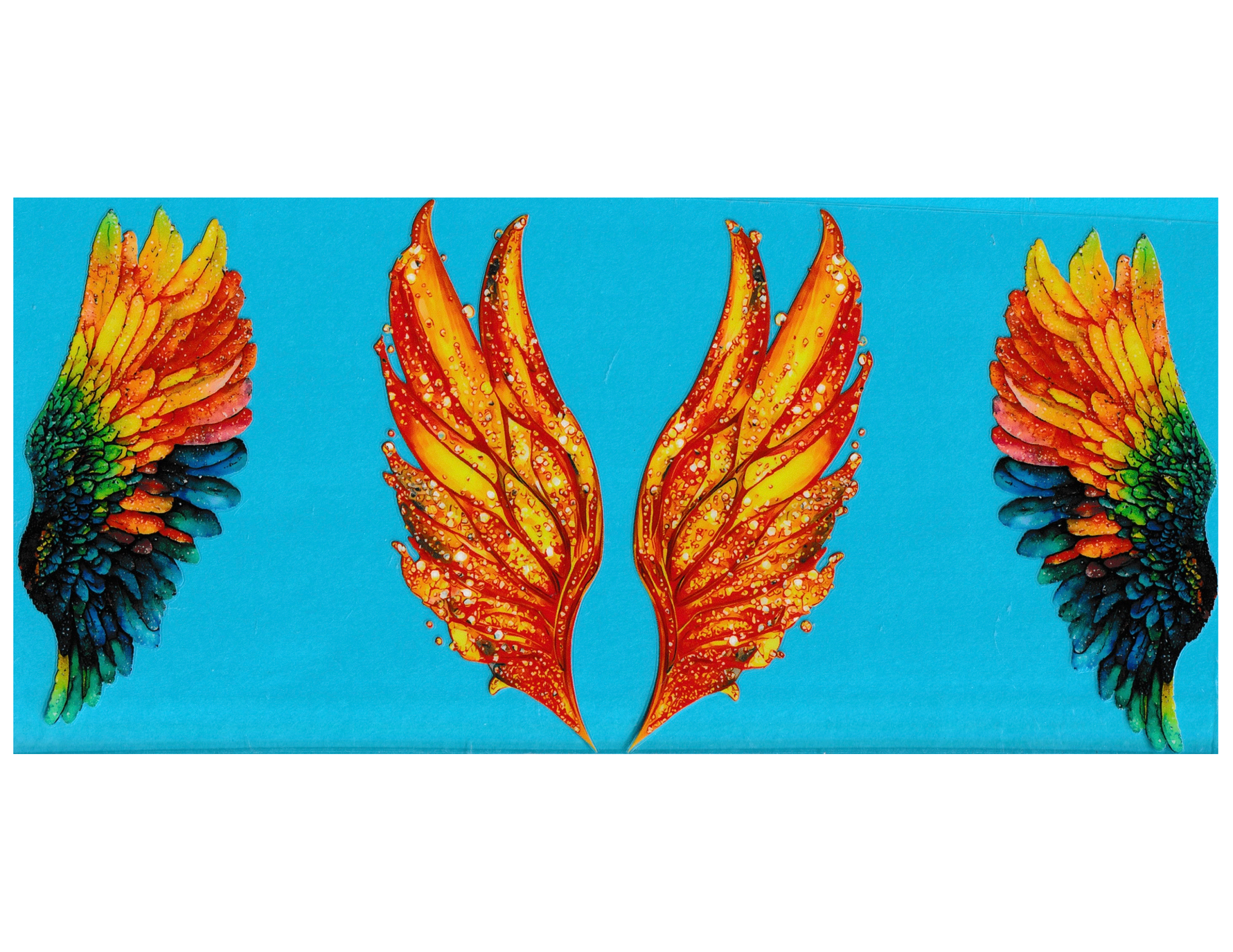 16oz Cup Wrap Angel Wings