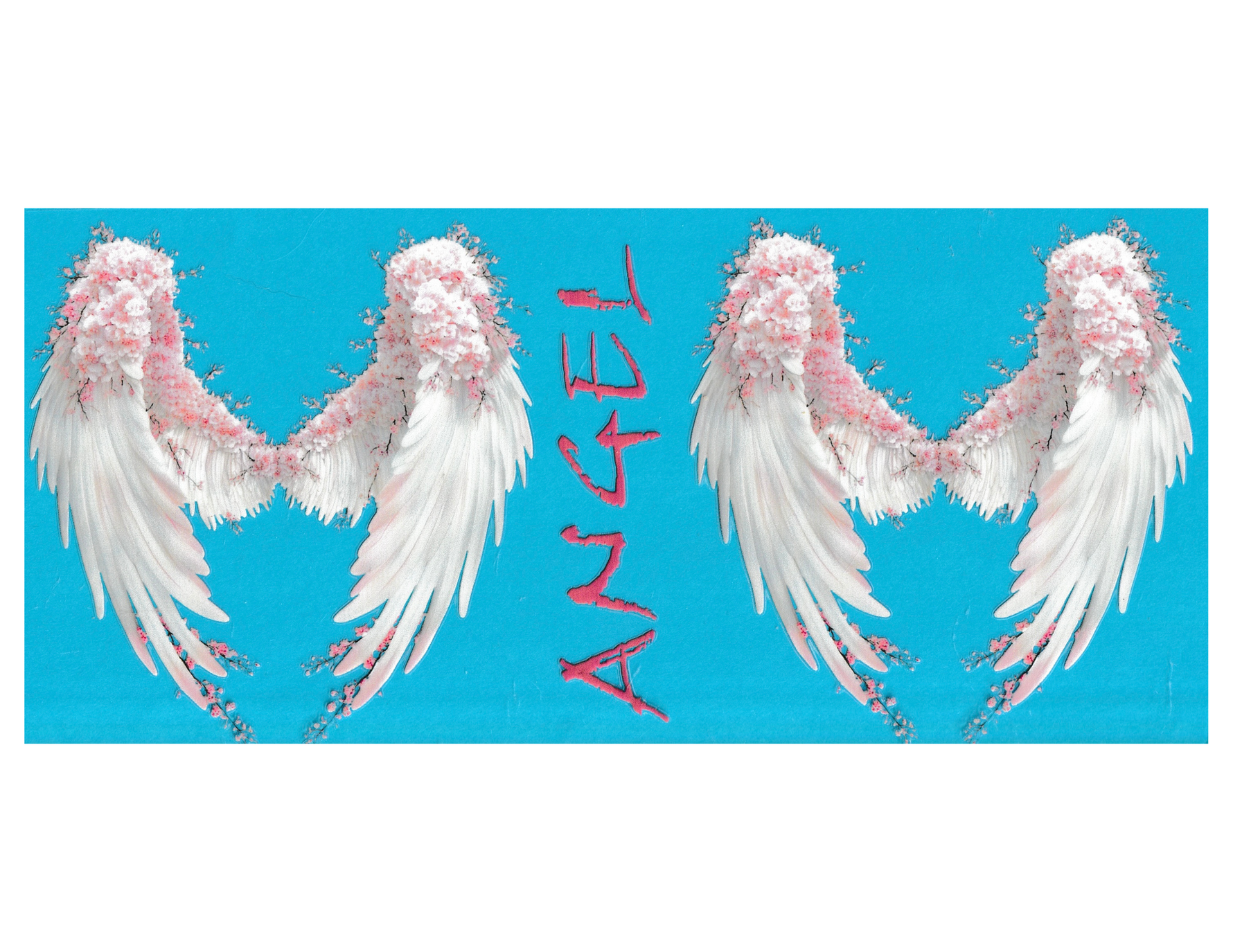 16oz Cup Wrap Angel Wings