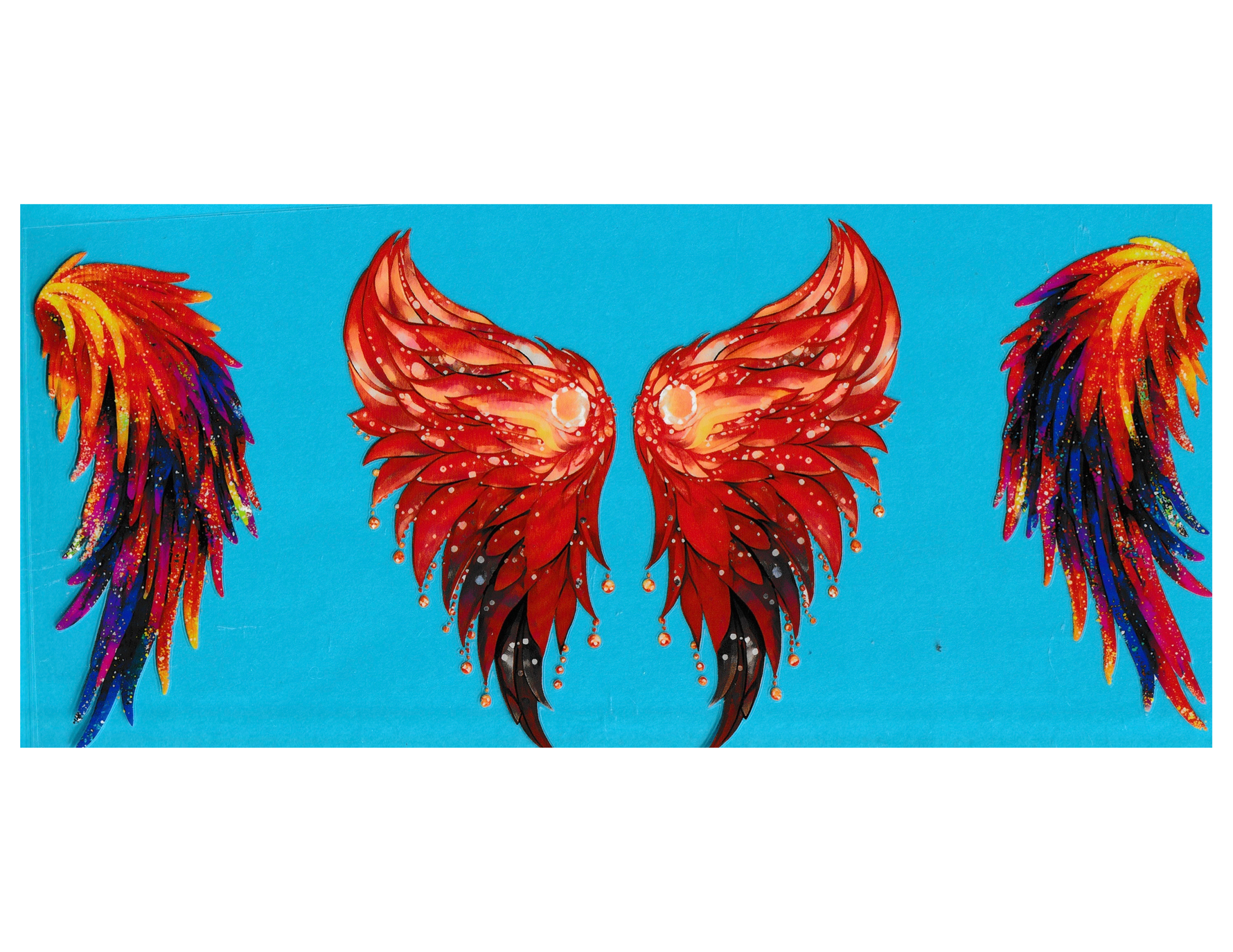 16oz Cup Wrap Angel Wings