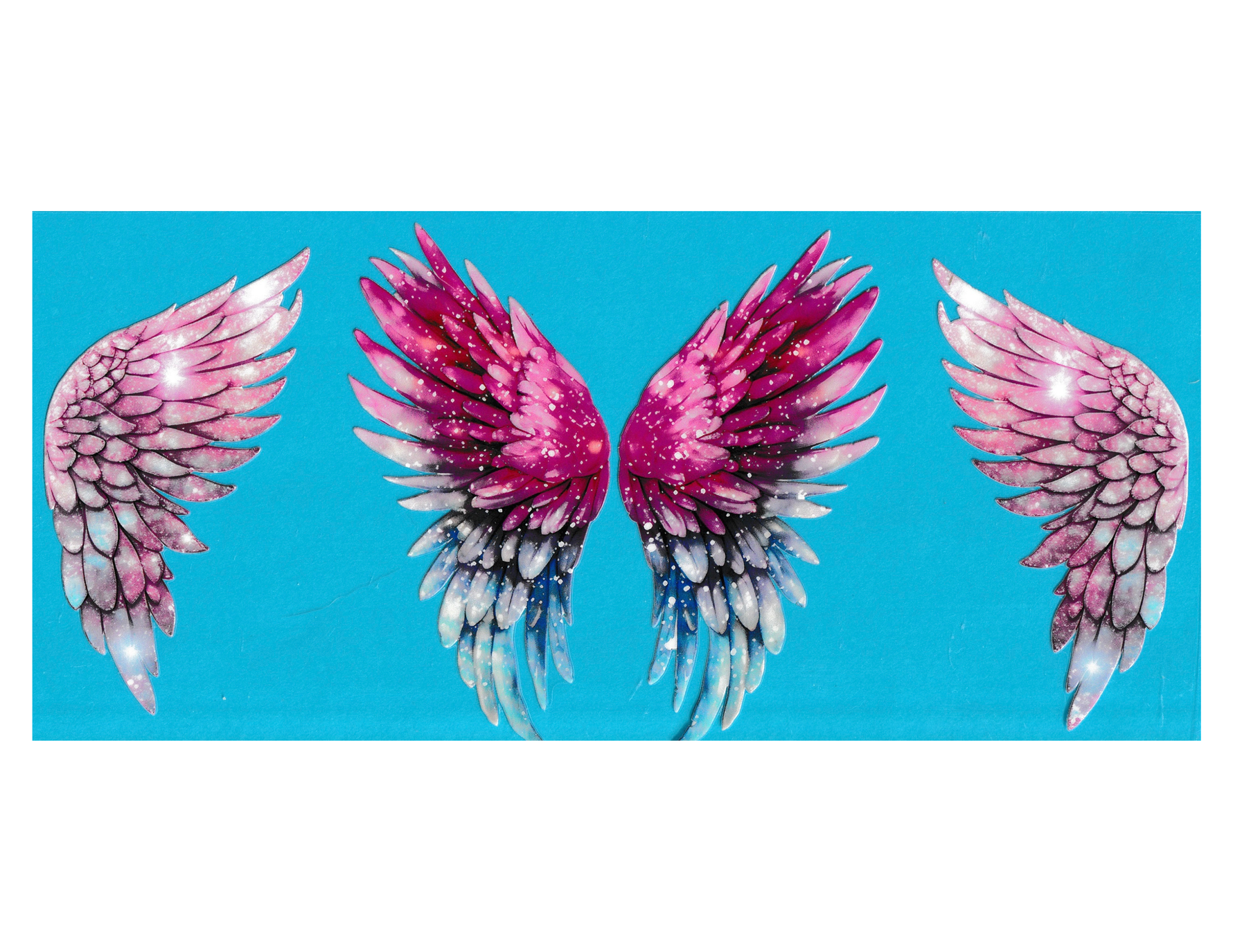 16oz Cup Wrap Angel Wings