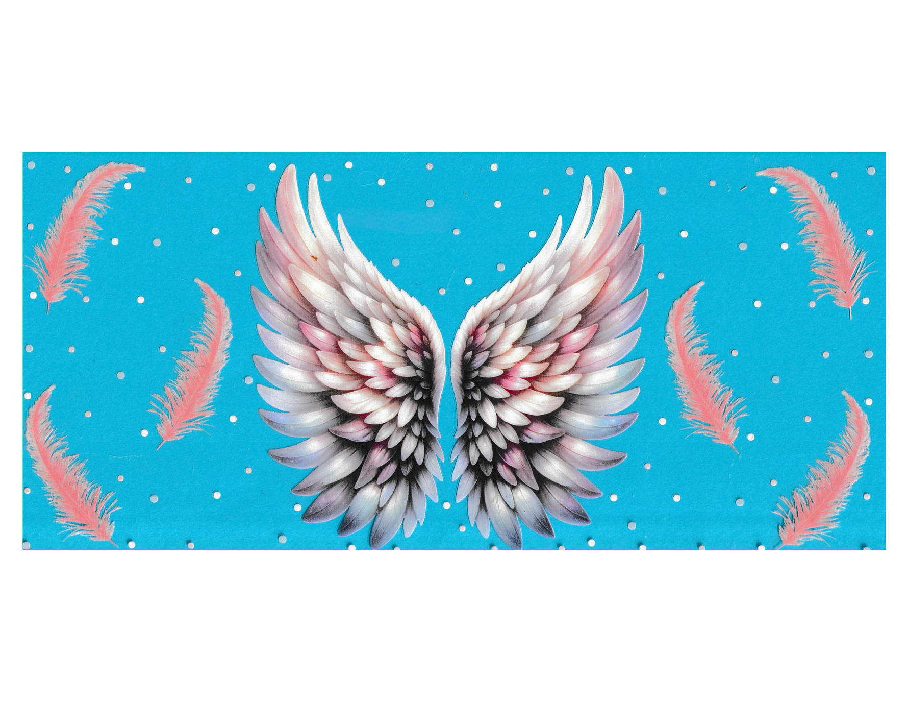 16oz Cup Wrap Angel Wings