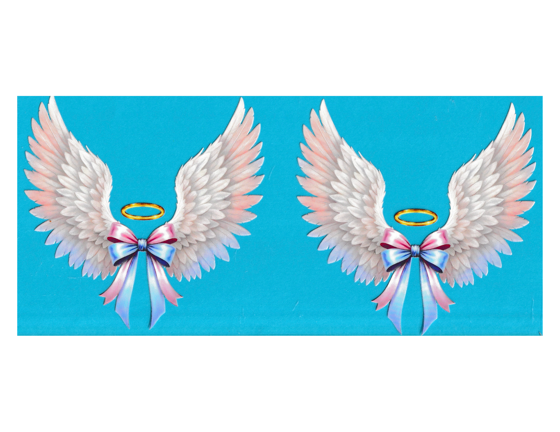 16oz Cup Wrap Angel Wings