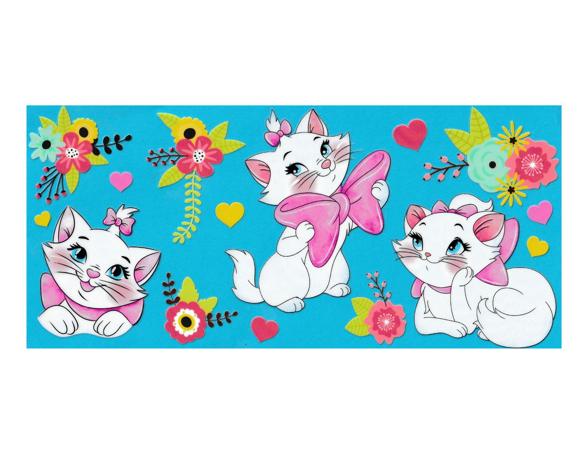 16oz Cup Wrap Marie the Cat