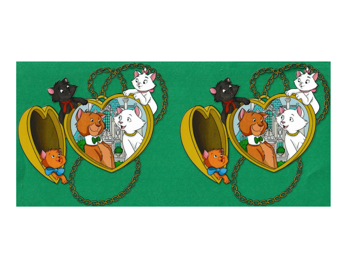 16oz Cup Wrap Aristocats