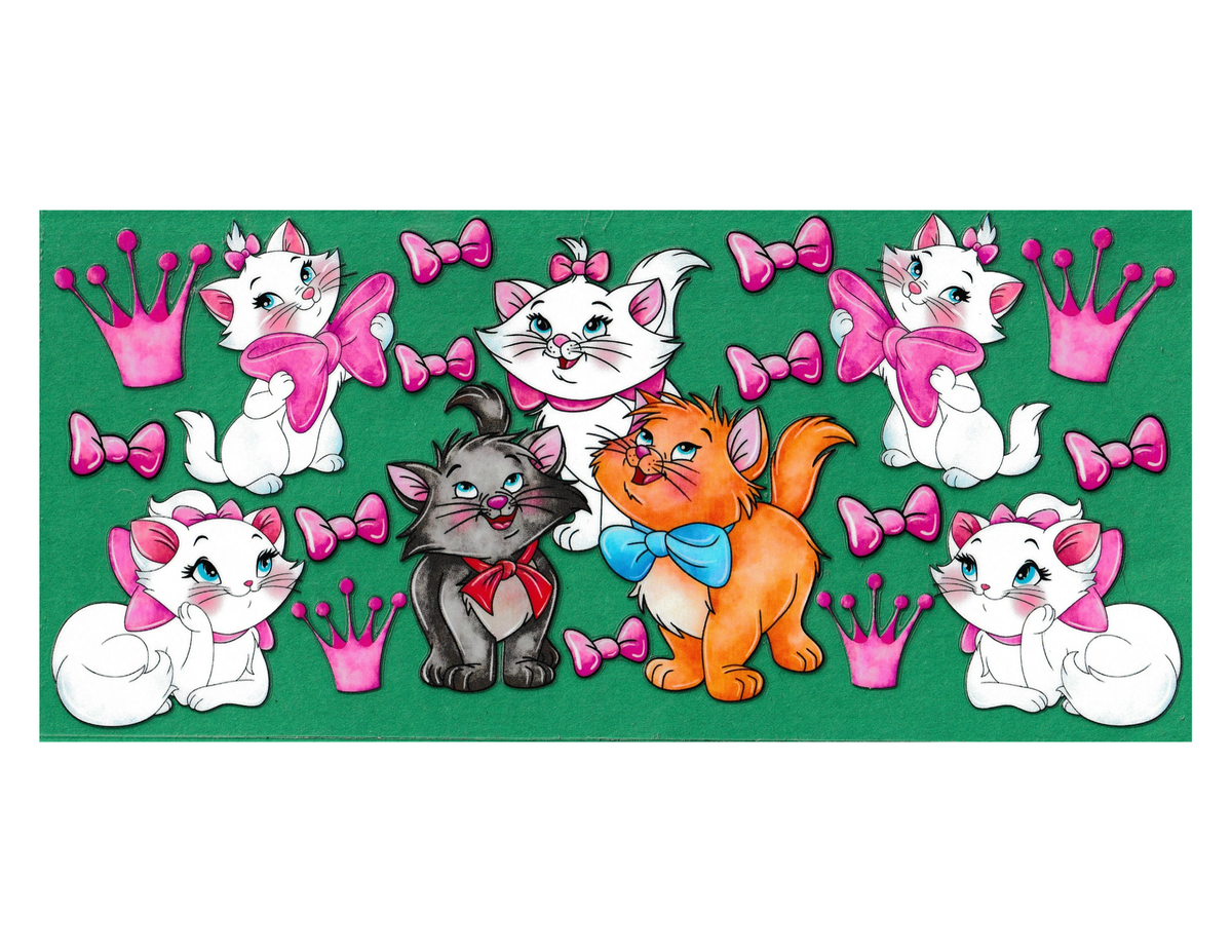 16oz Cup Wrap Aristocats