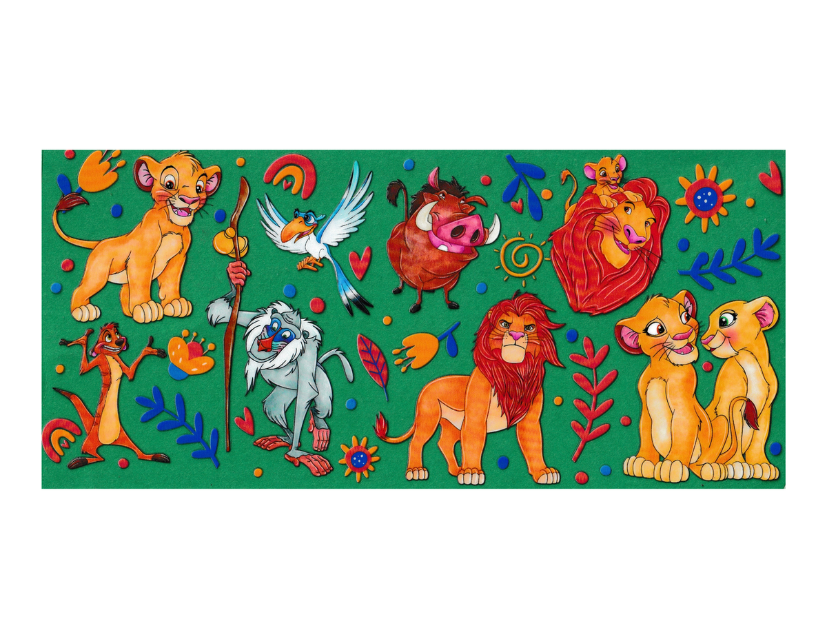 16oz Cup Wrap Lion King