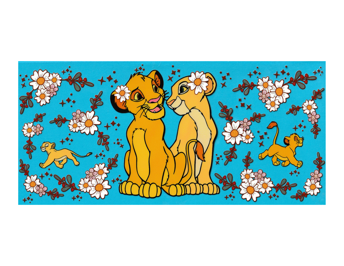 16oz Cup Wrap Lion King