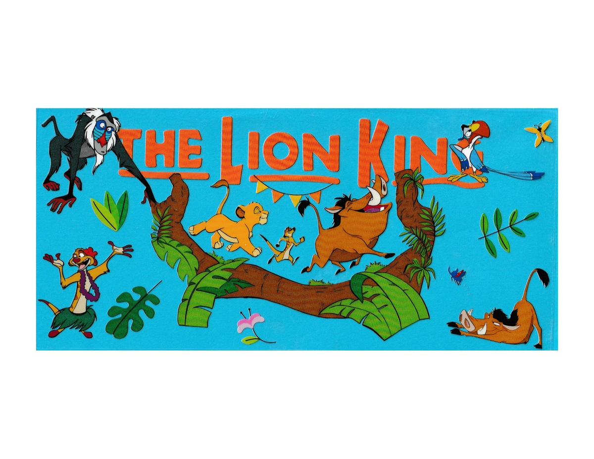 16oz Cup Wrap Lion King