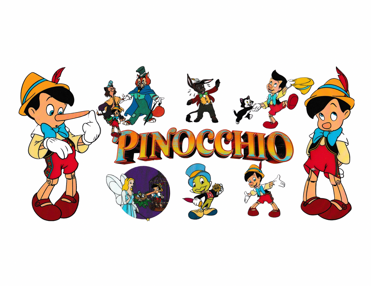 16oz Cup Wrap Pinocchio