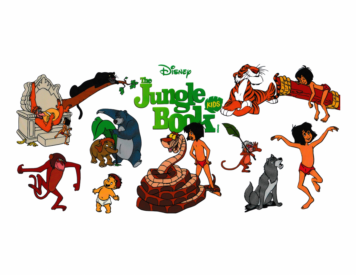 16oz Cup Wrap Jungle Book