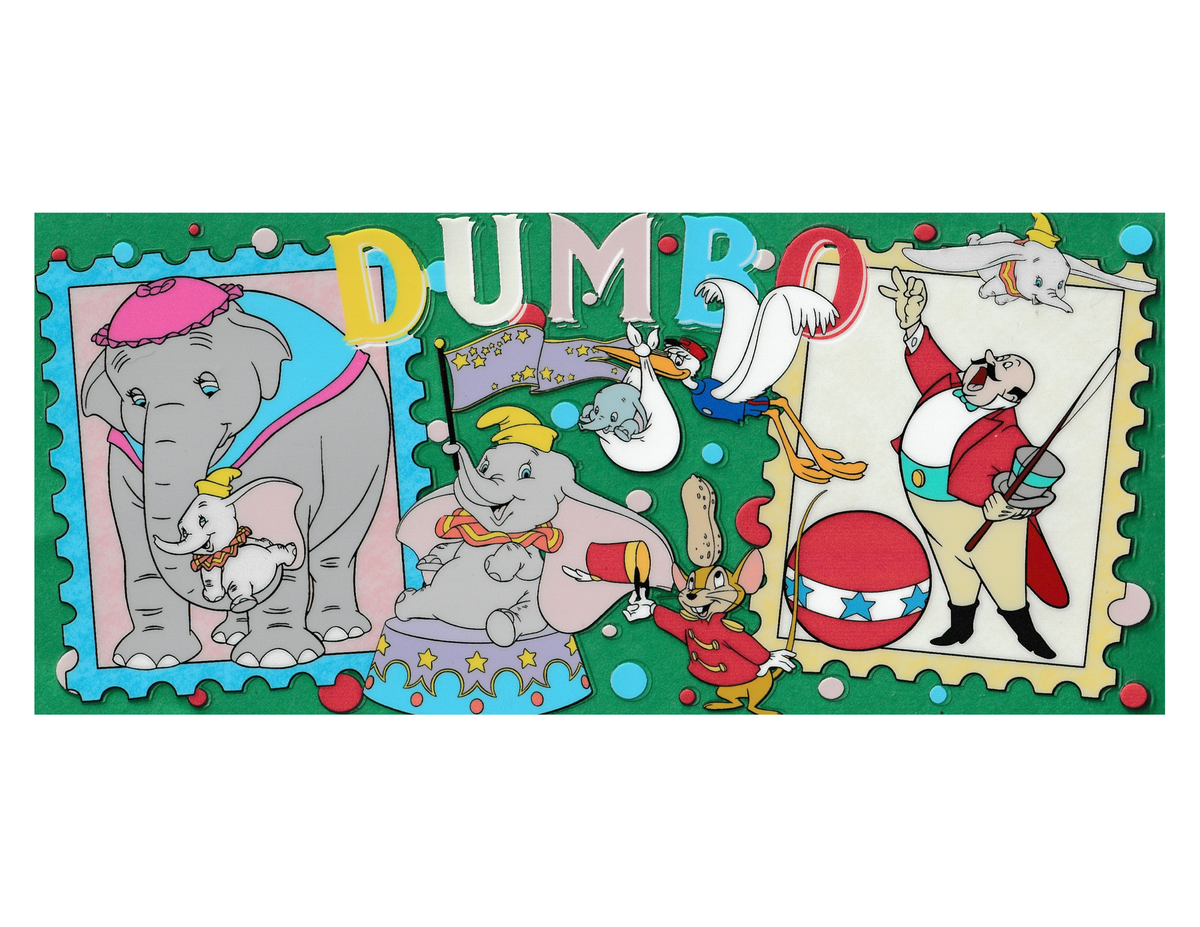 16oz Cup Wrap Flying Elephant