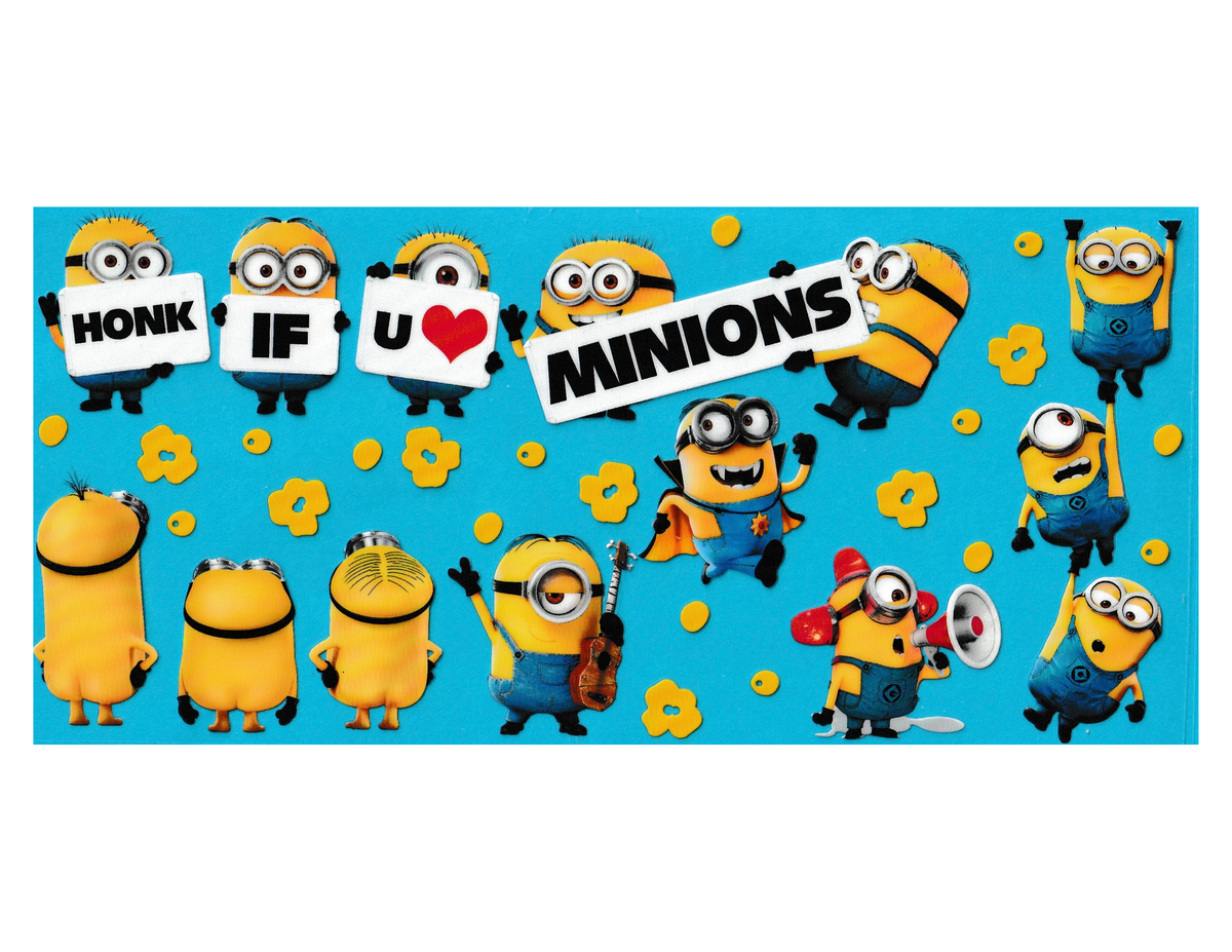 16oz Cup Wrap Minions
