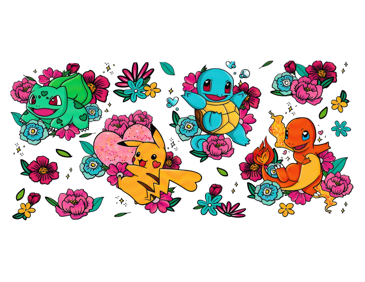 16oz Cup Wrap Pokémon