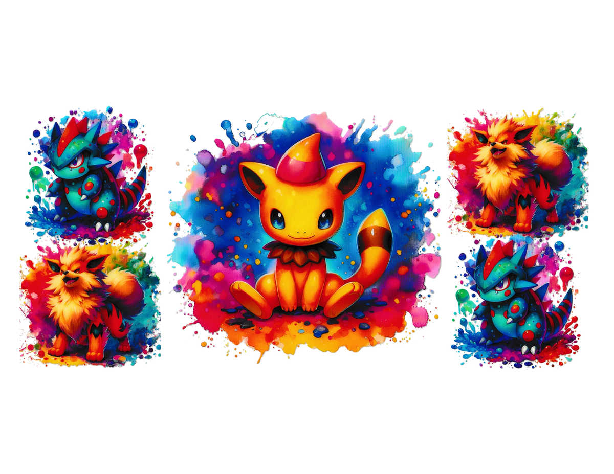 16oz Cup Wrap Pokémon